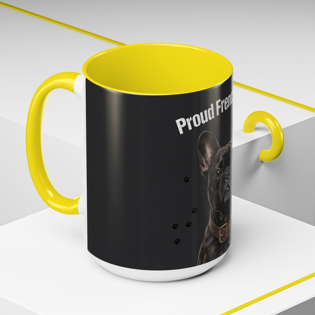 Proud Frenchie Dad Mug | French Bulldog Lover Gift | Dog Dad Coffee Mug