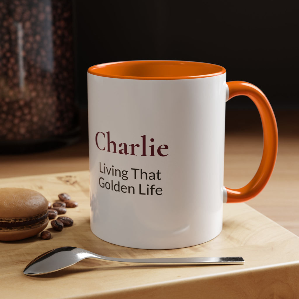 Personalized Golden Retriever Mug | Custom Name & Message Dog Lover Coffee Mug