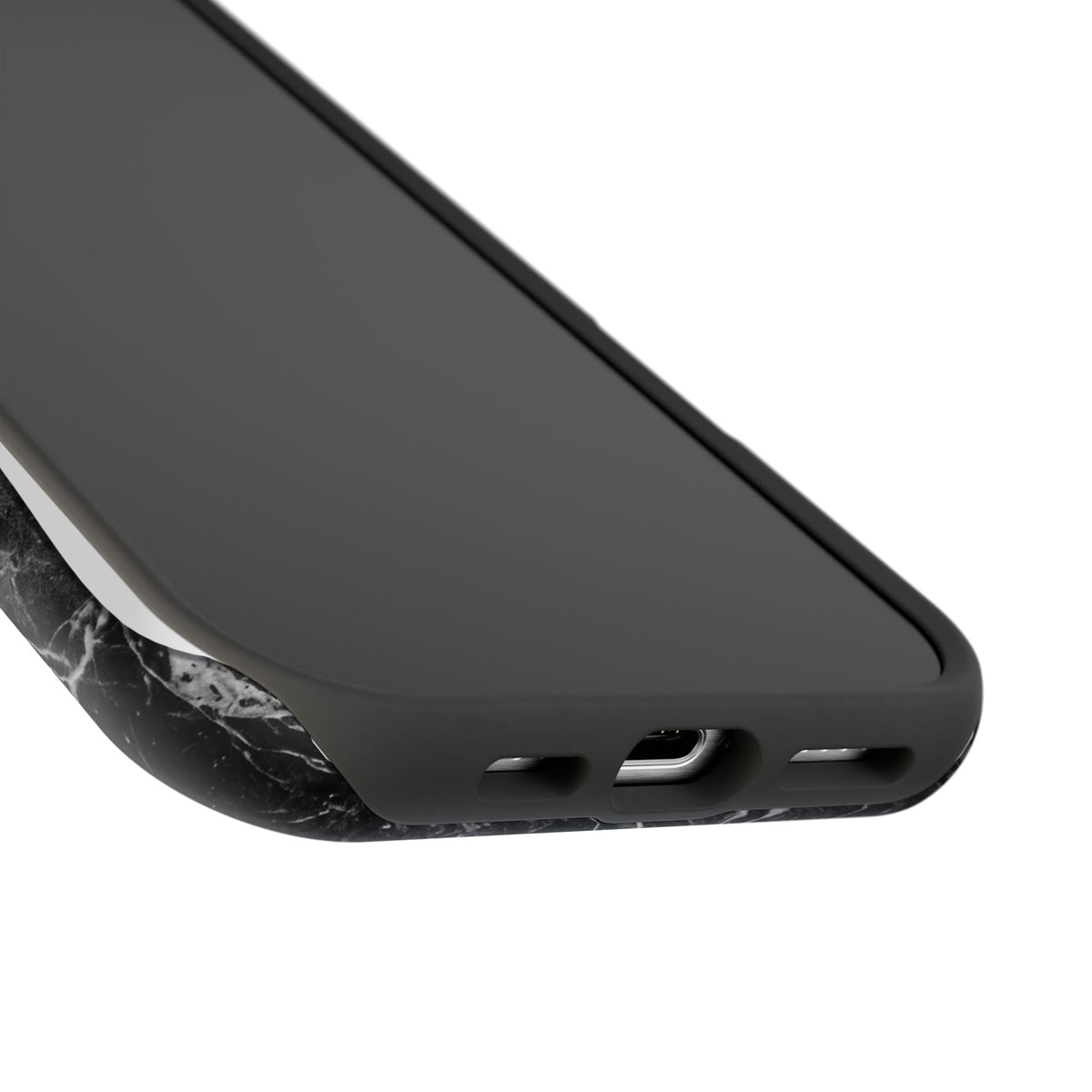 Paramedic/EMT Marble Phone Case — Magnetic Wireless Charging Cover