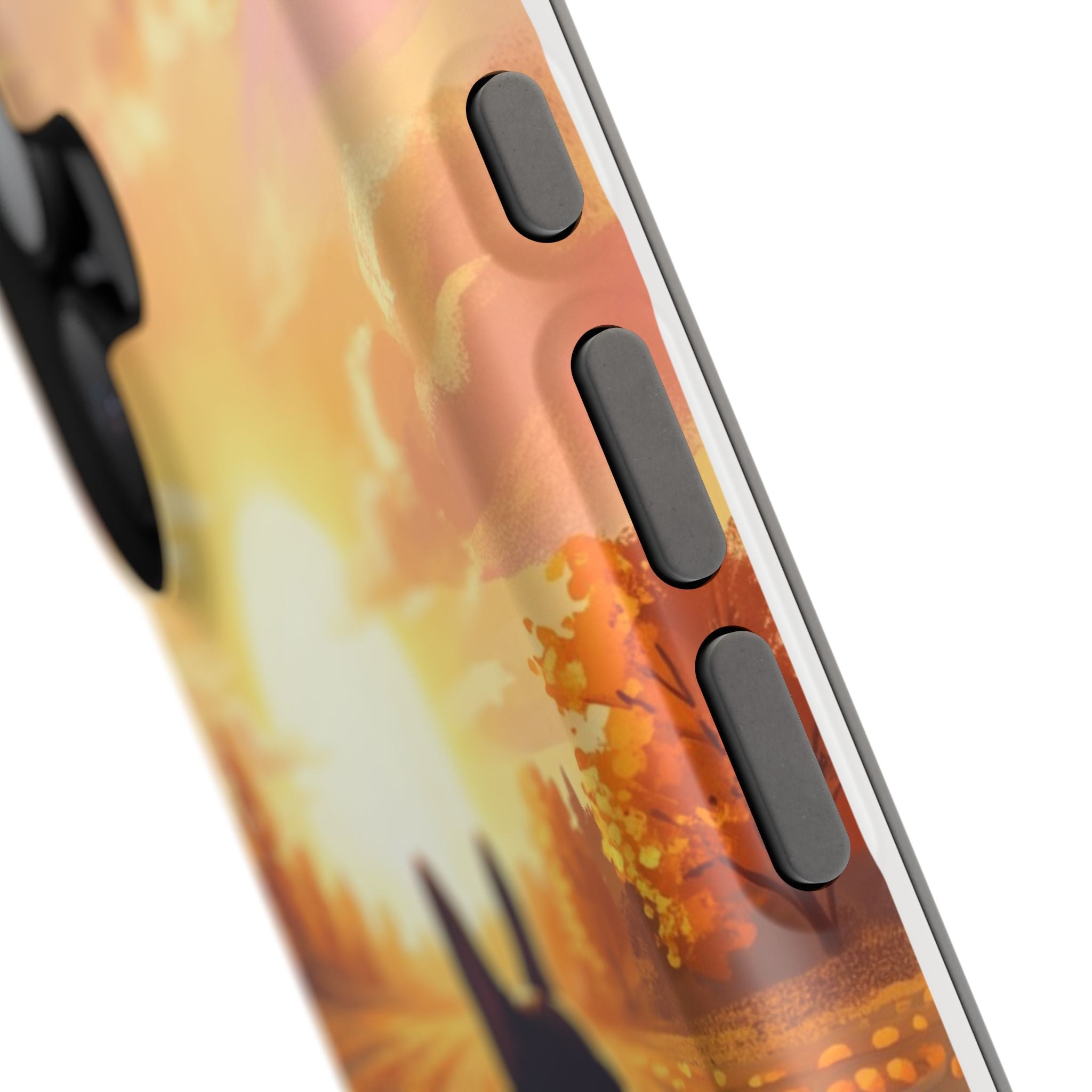 Personalized French Bulldog Pumpkin Patch Phone Case — Wireless Charging Cover