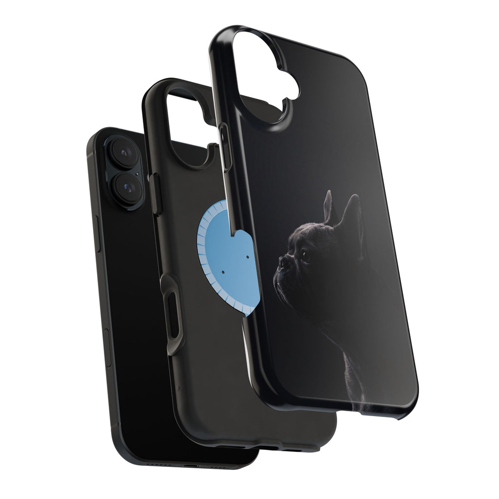 French Bulldog Phone Case — Impact-Resistant Wireless Charging Cover