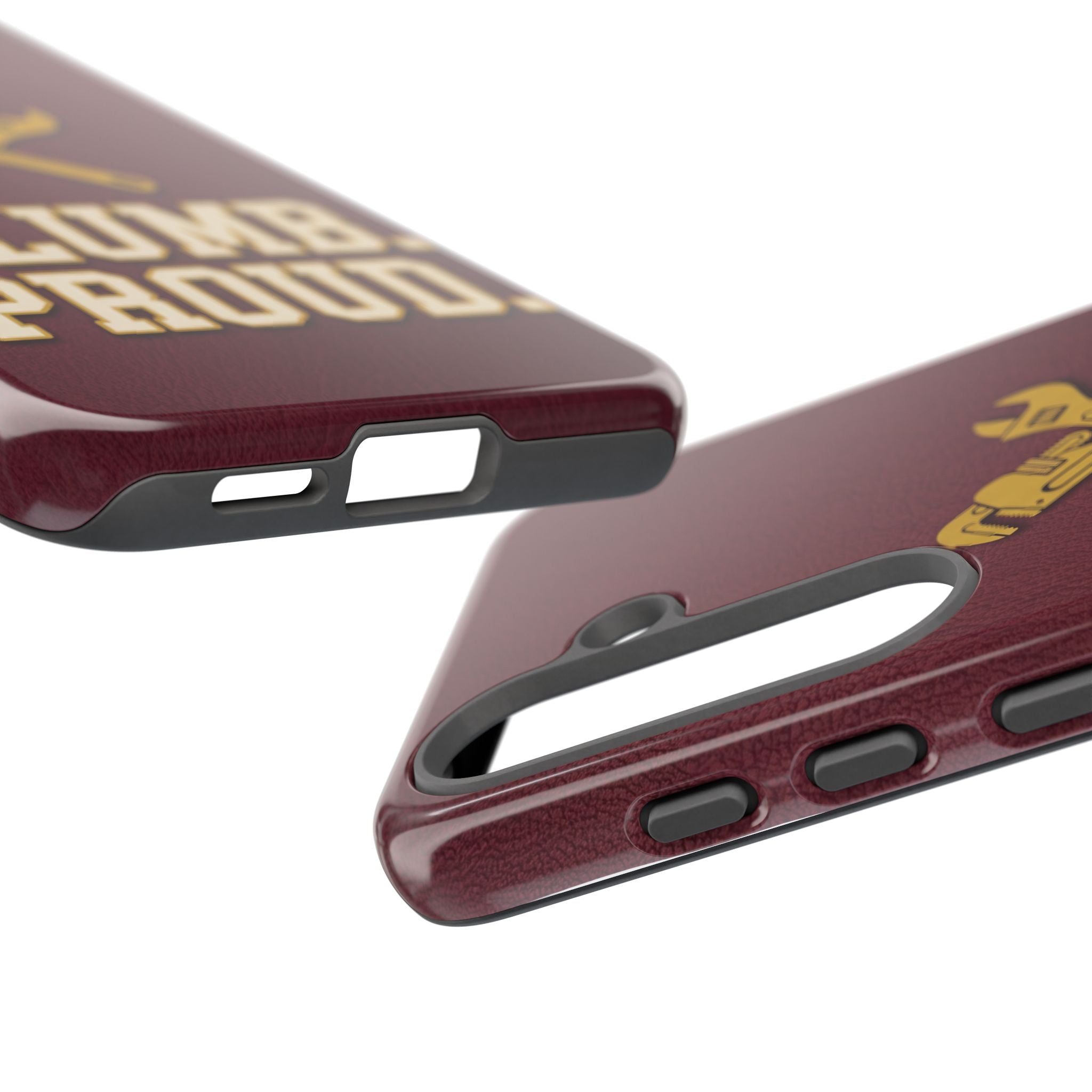 Plumb. Proud. Varsity Print Phone Case - Samsung & iPhone Series