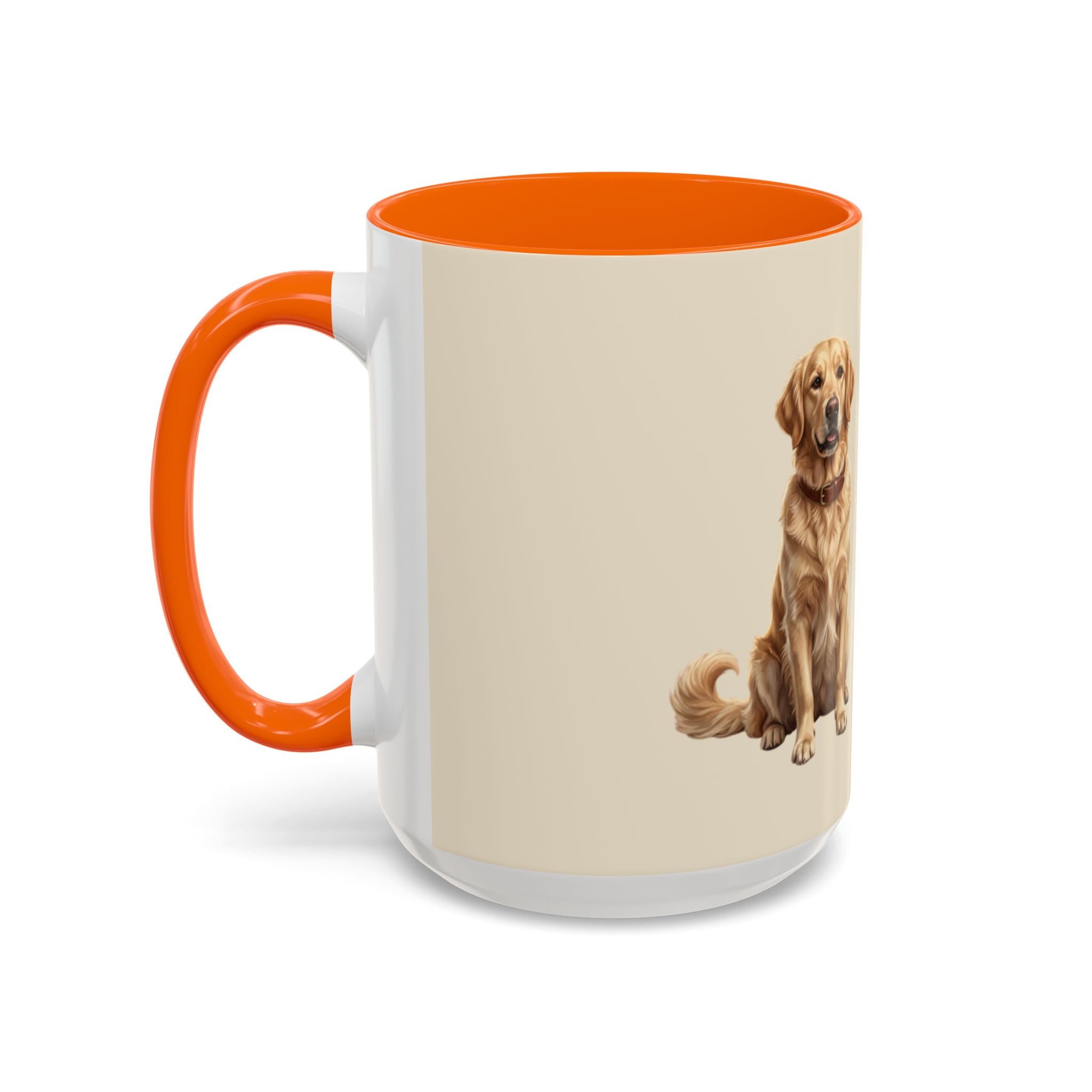 Personalized Golden Retriever Mug | Custom Name & Message Dog Mom Dad Coffee Mug