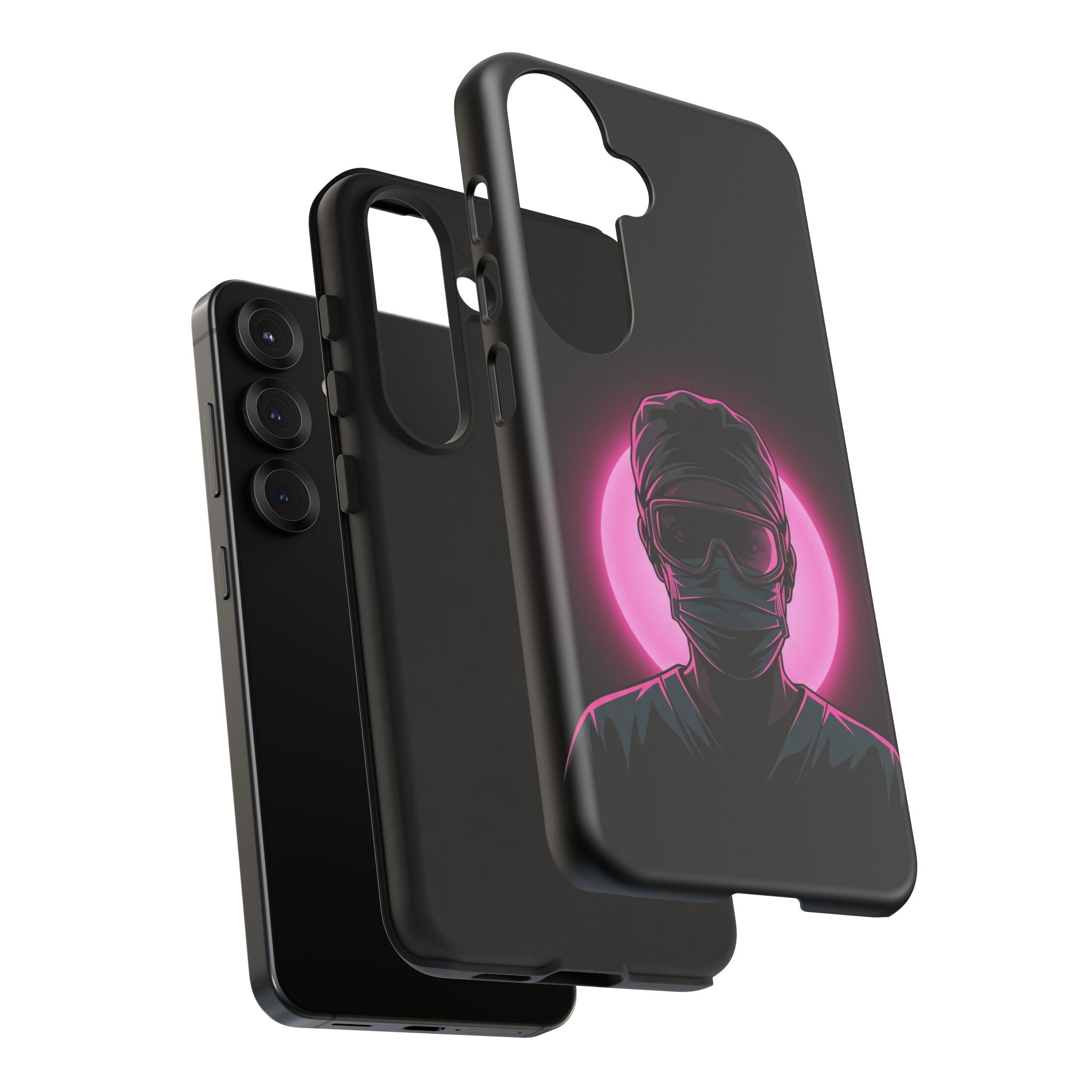 Nurse Neon Silhouette Phone Case - Samsung & iPhone Series