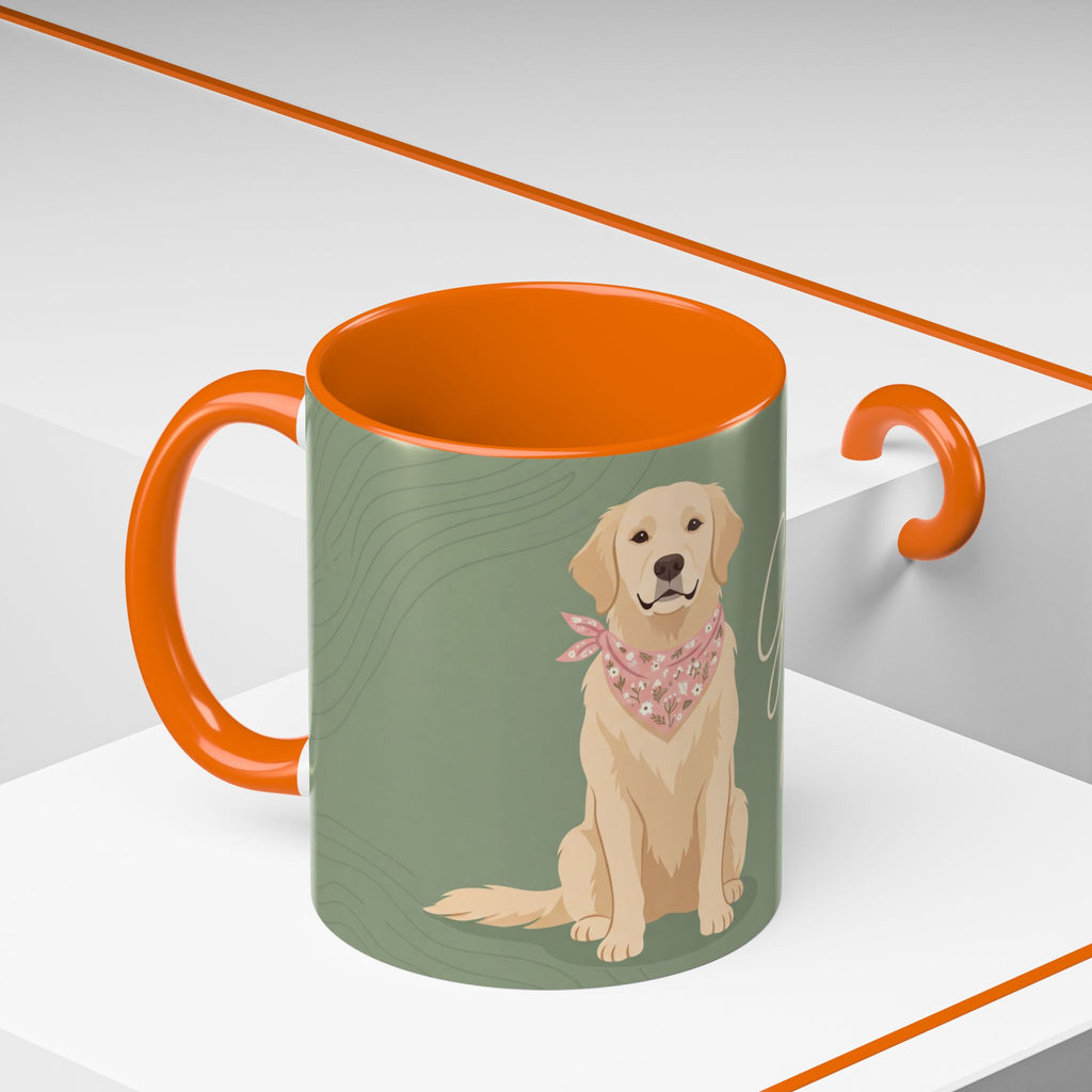 Golden Mom Mug | Golden Retriever Lover Gift | Cute Dog Mom Coffee Mug