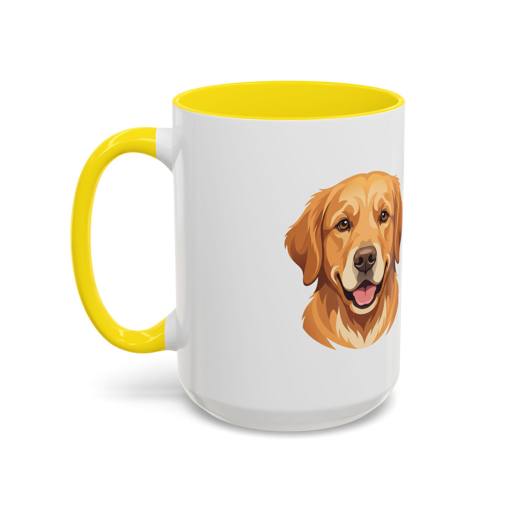 Personalized Golden Retriever Mug | Custom Name & Message Dog Lover Coffee Mug