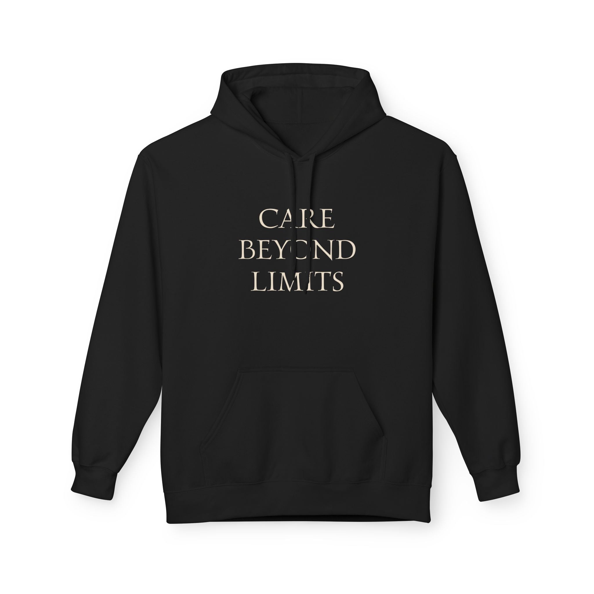 Nurse Hoodie |  Cozy Inspirational "Care Beyond Limits"