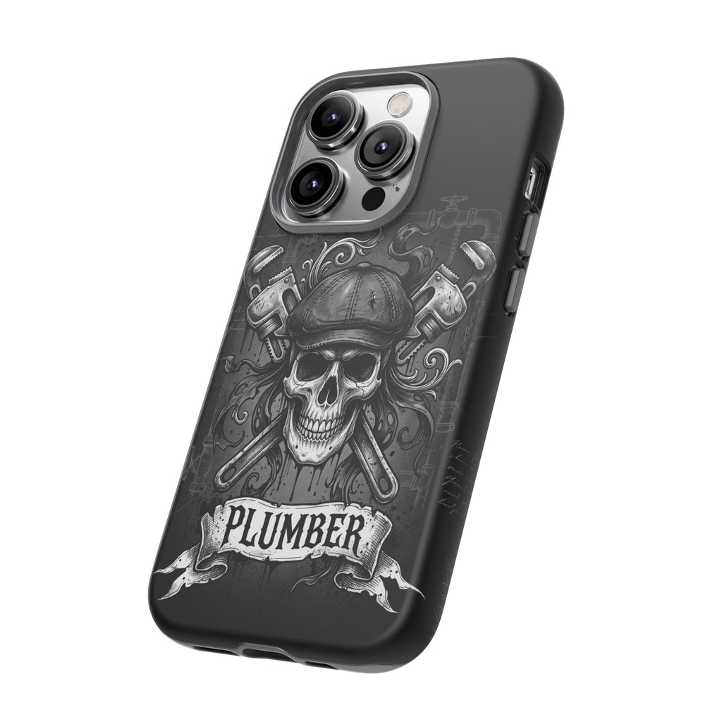 Gothic Skull Plumber Phone Case - Samsung & iPhone Series