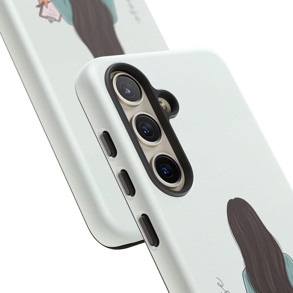 "Trust the Purpose" Nurse Phone Case | Illustrated Nurse in Scrubs Design | iPhone & Samsung
