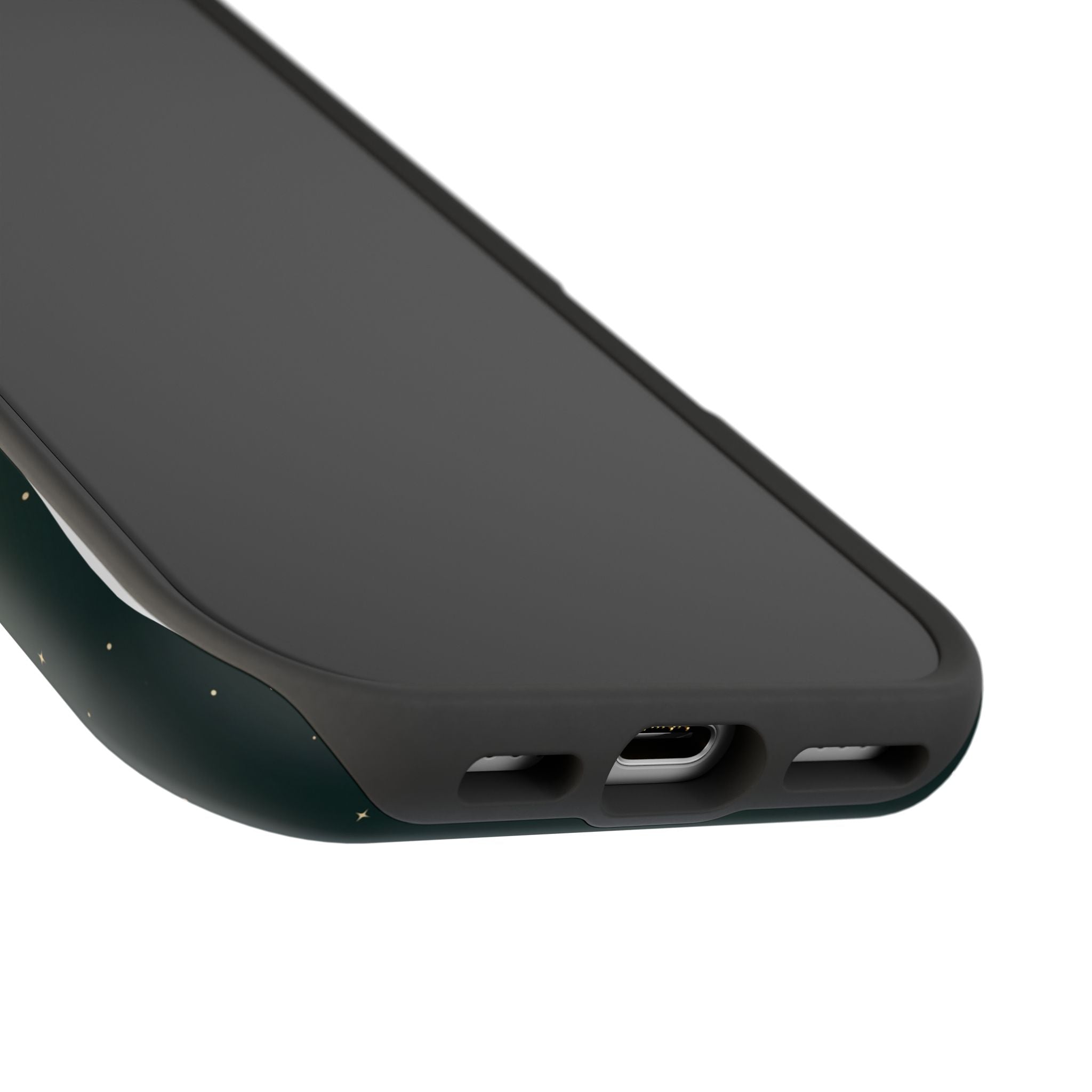 Nurse Heart Word and Art Phone Case — Impact-Resistant Wireless Charging Cover