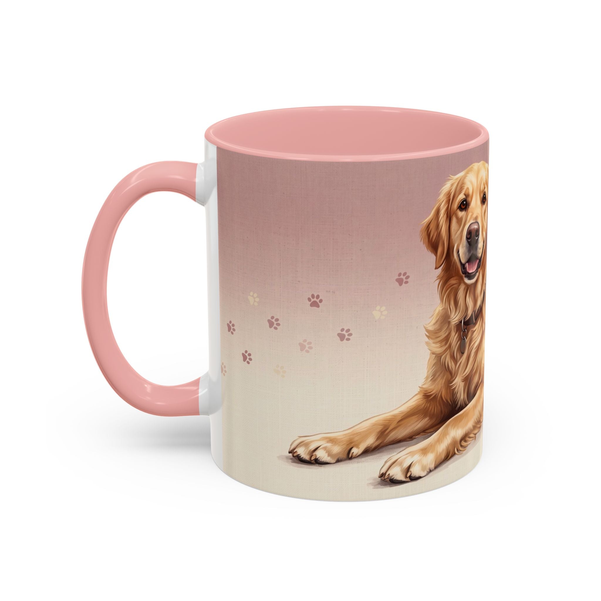Golden Retriever Lying Down Mug | Golden Retriever Lover Gift | Cute Dog Coffee Mug