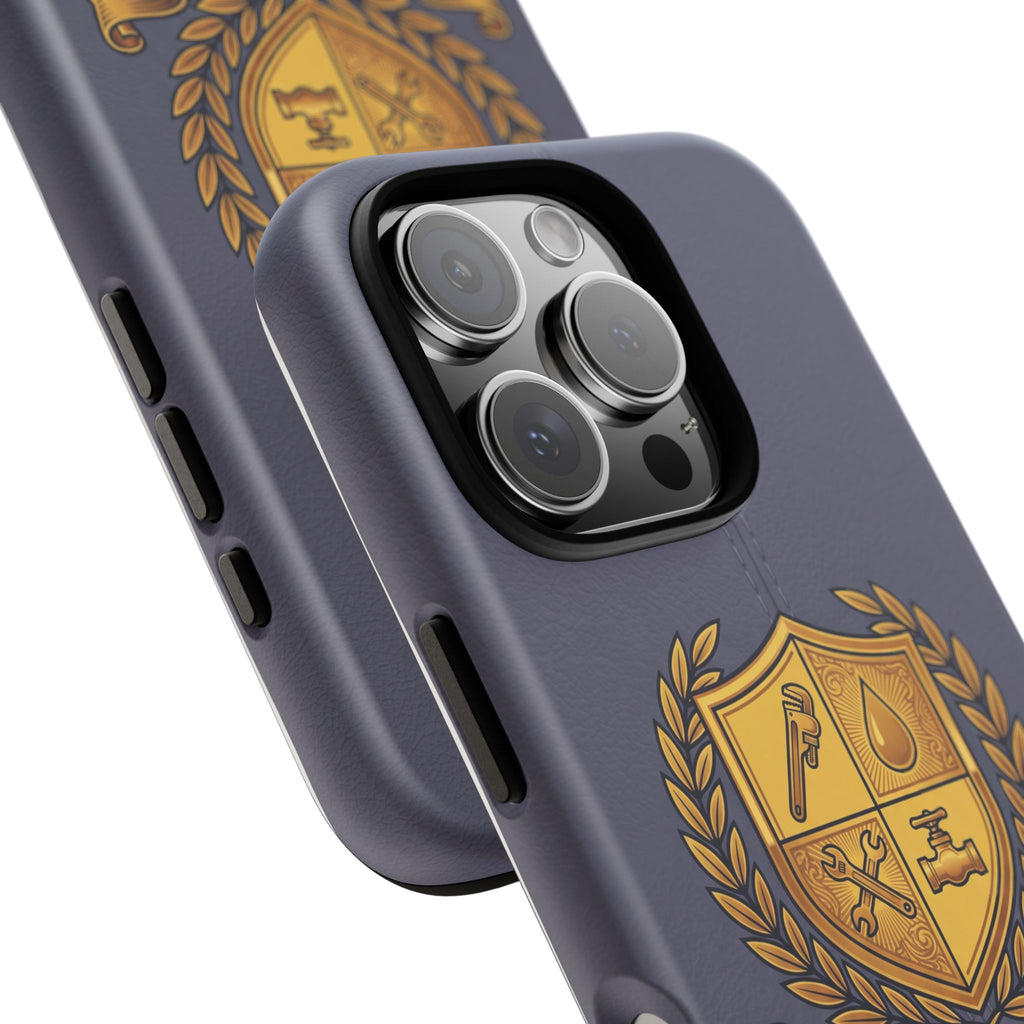 Master Plumber Slate Crest Phone Case - Samsung & iPhone Series