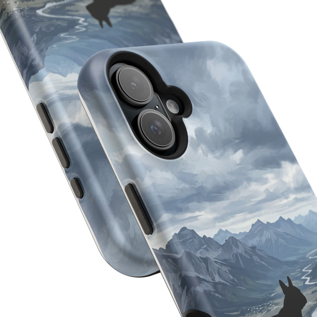 Personalized French Bulldog Mountain Valley Phone Case — Wireless Charging Cover