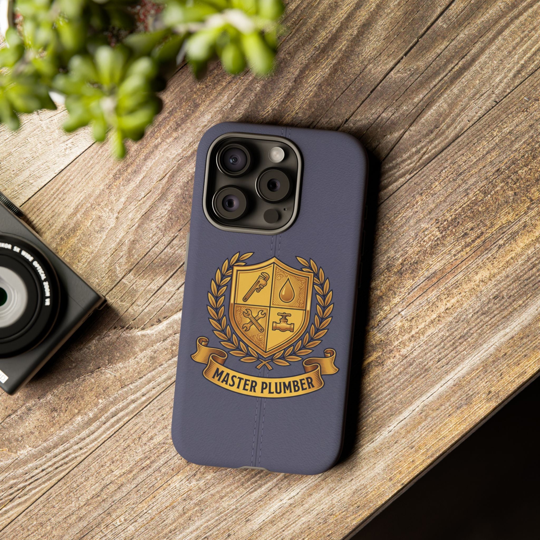 Master Plumber Slate Crest Phone Case - Samsung & iPhone Series