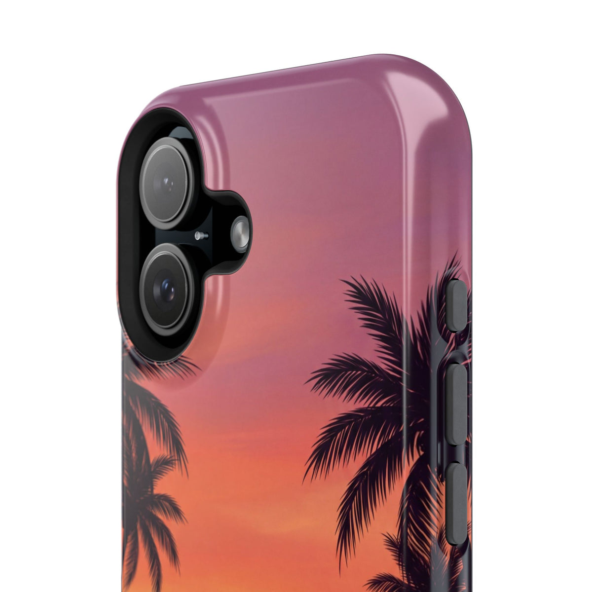 Personalized French Bulldog Tropical Beach Phone Case — Wireless Charging Cover