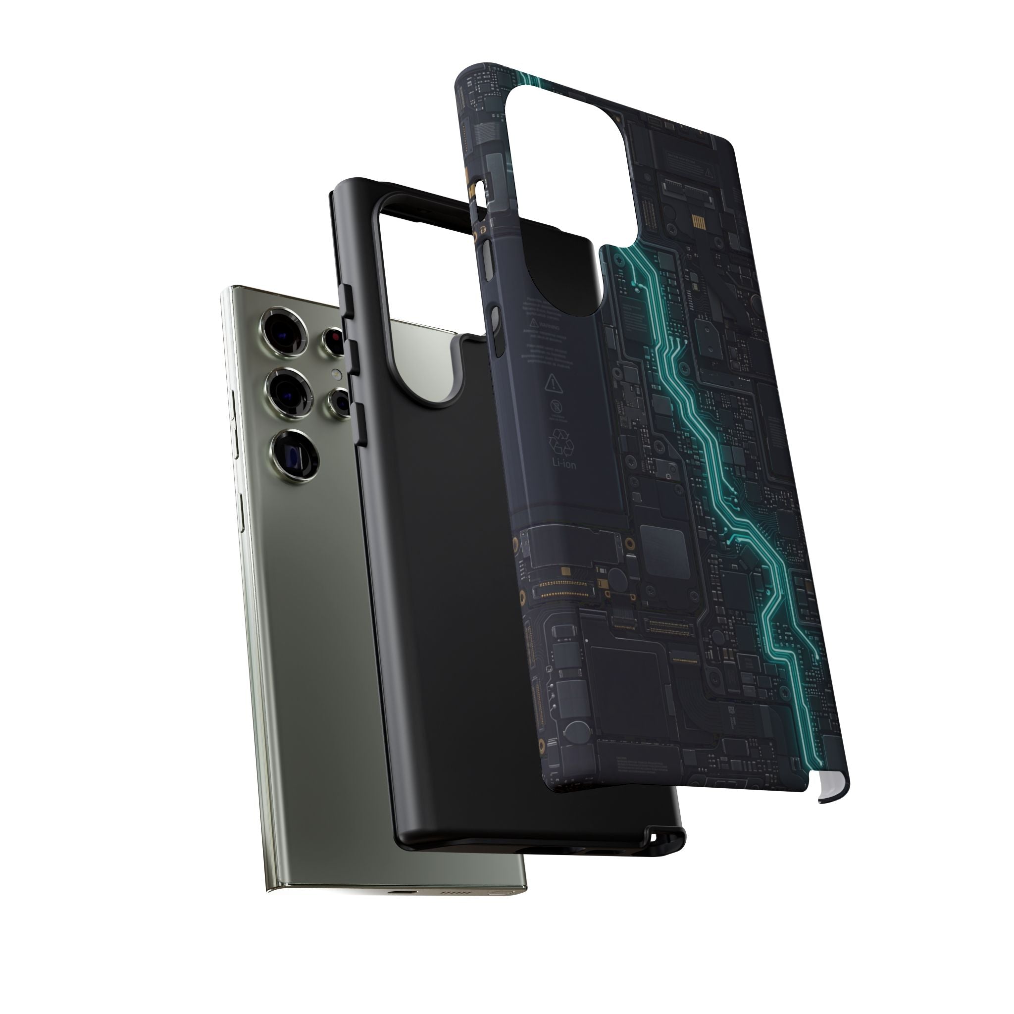 Electrician Cyan Circuit Phone Case - Samsung & iPhone Series