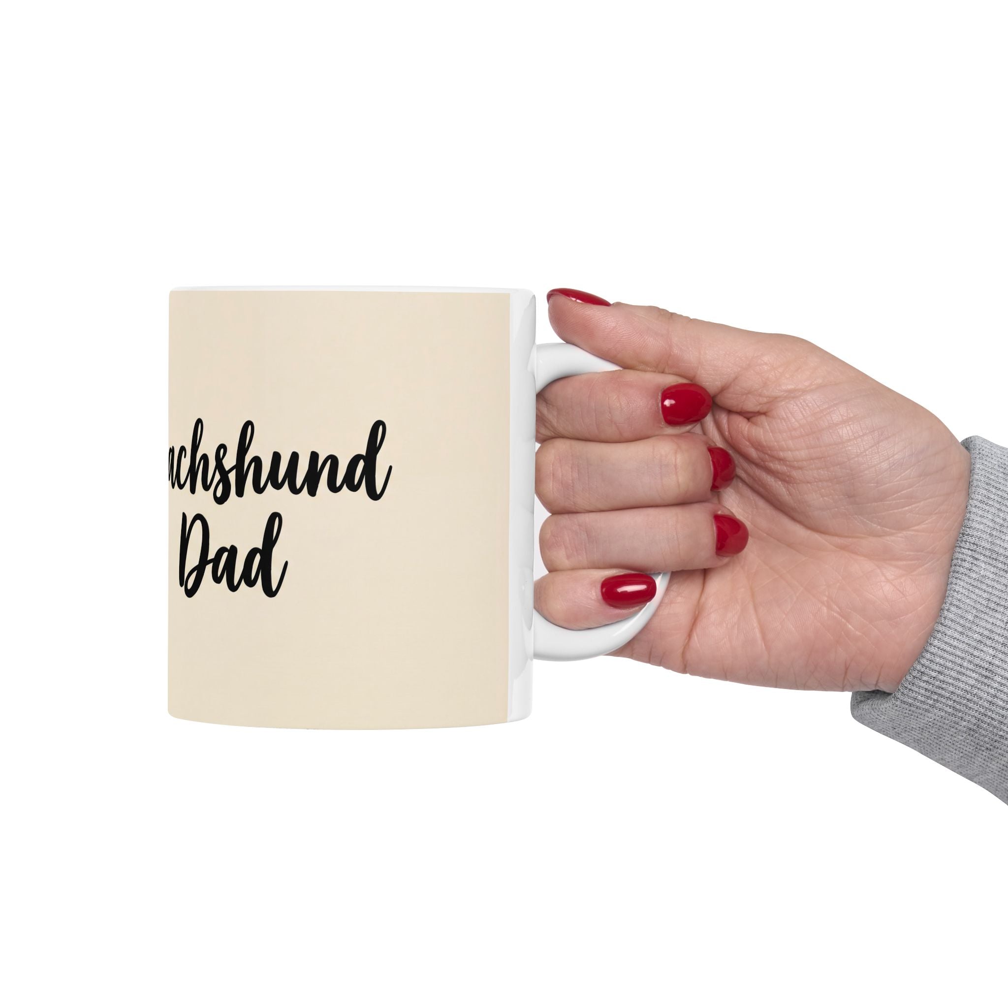 Dachshund Dad Mug | Cute Dog Dad Coffee Mug | Wiener Dog Gift for Dachshund Lovers