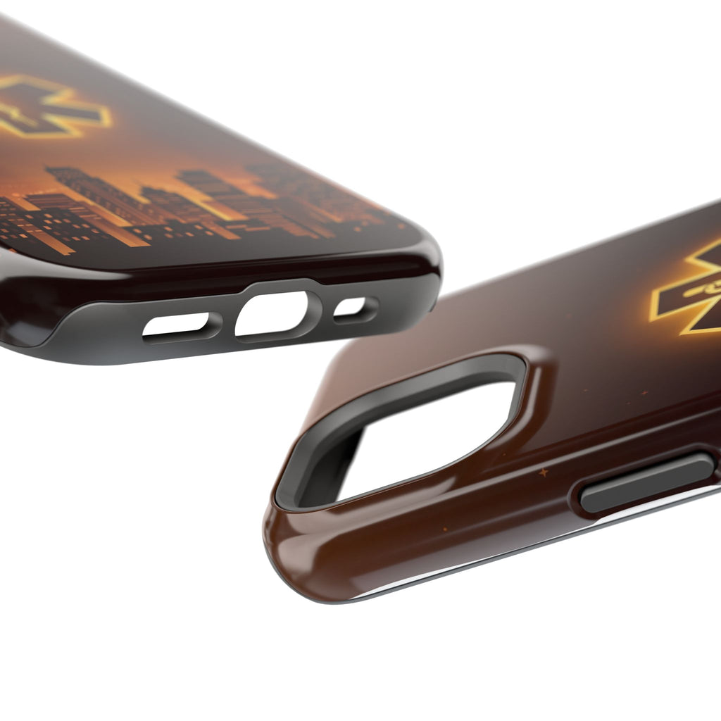 Paramedic/EMT Skyline Phone Case — Magnetic Wireless Charging Cover