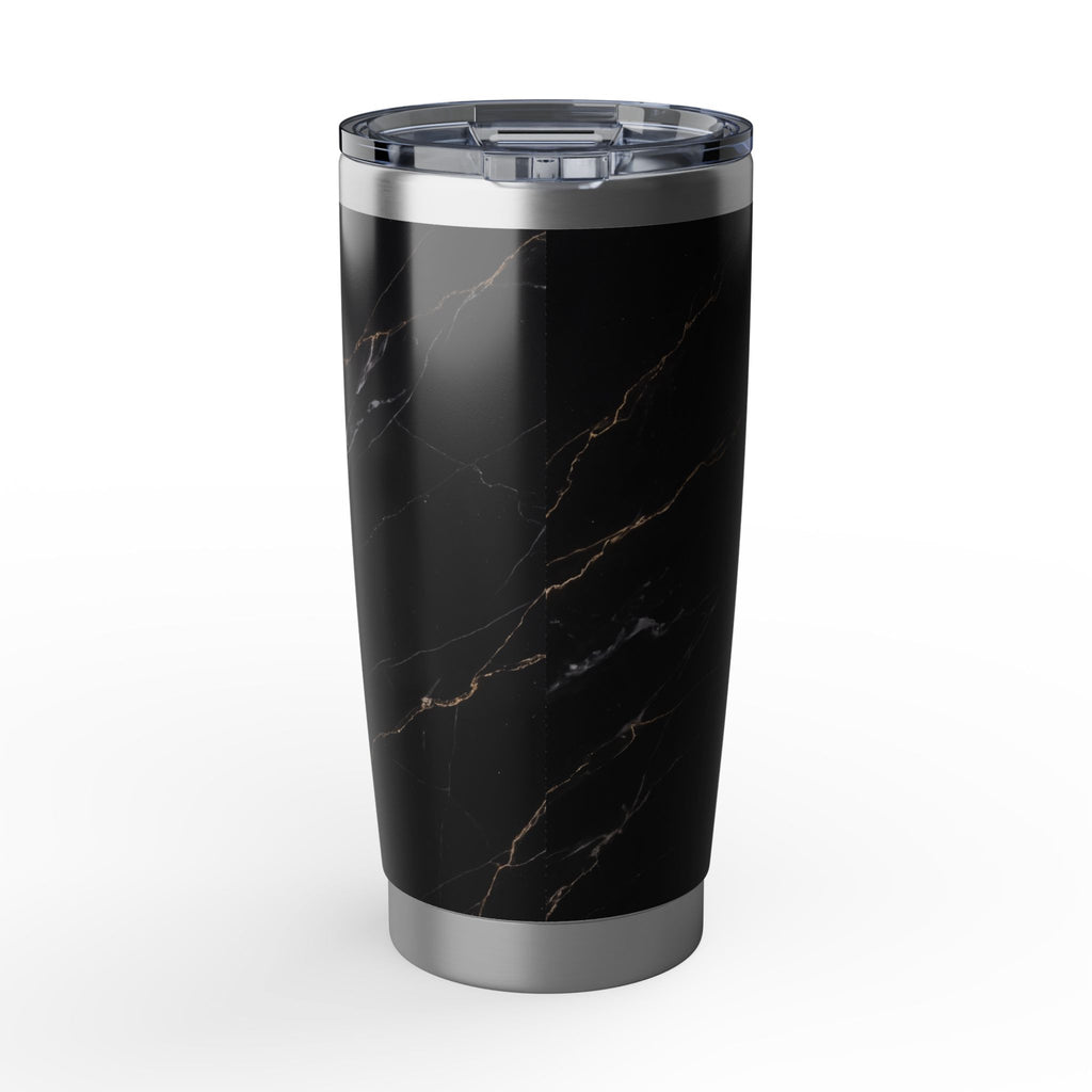 Sailing Personalized Tumbler | Gold Engraved Marble Art — 20 oz Stainless Travel Mug