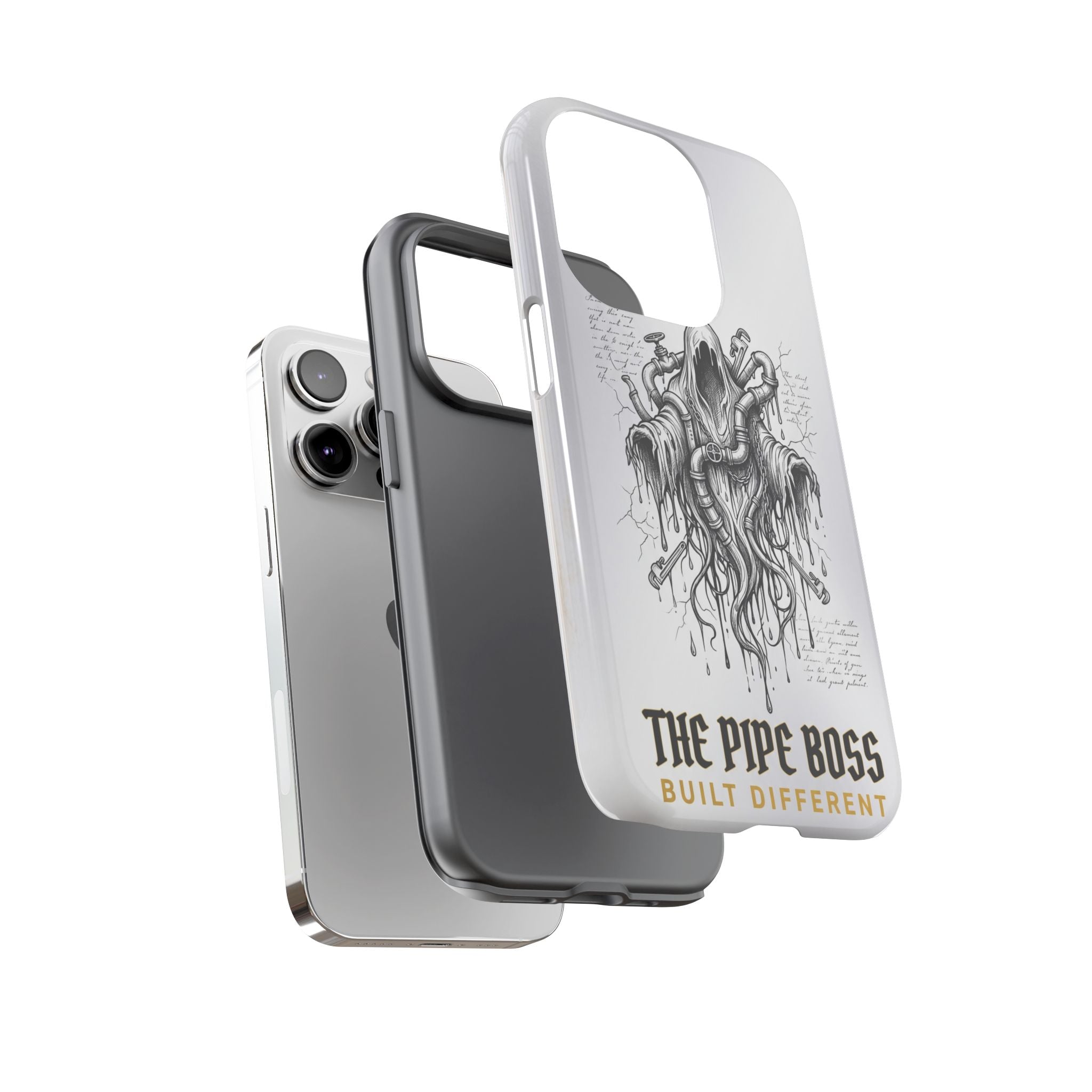The Pipe Boss Gothic Plumber Phone Case - Samsung & iPhone Series