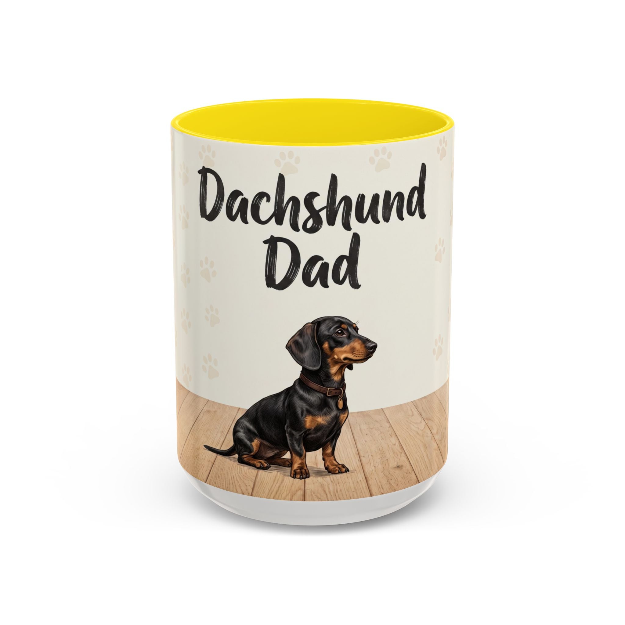 Dachshund Dad Mug | Cute Dog Dad Coffee Mug | Wiener Dog Gift for Dachshund Lovers