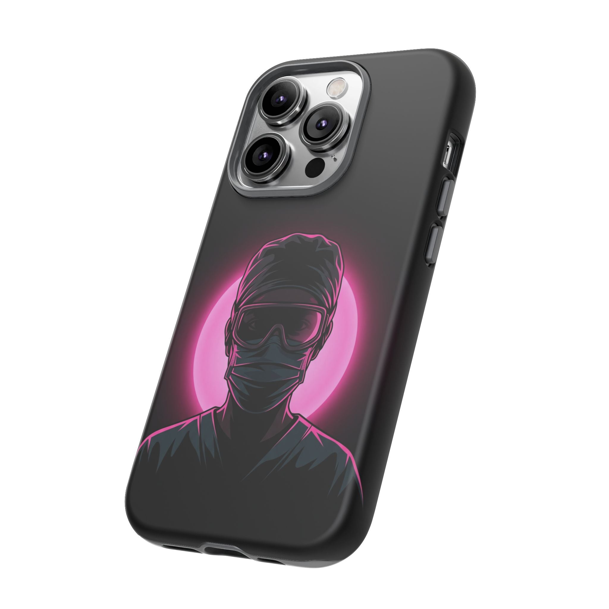 Nurse Neon Silhouette Phone Case - Samsung & iPhone Series