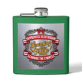 Flask — "Apprentice Electrician: Learning the Trade, Earning the Stripes" 6oz Stainless Steel