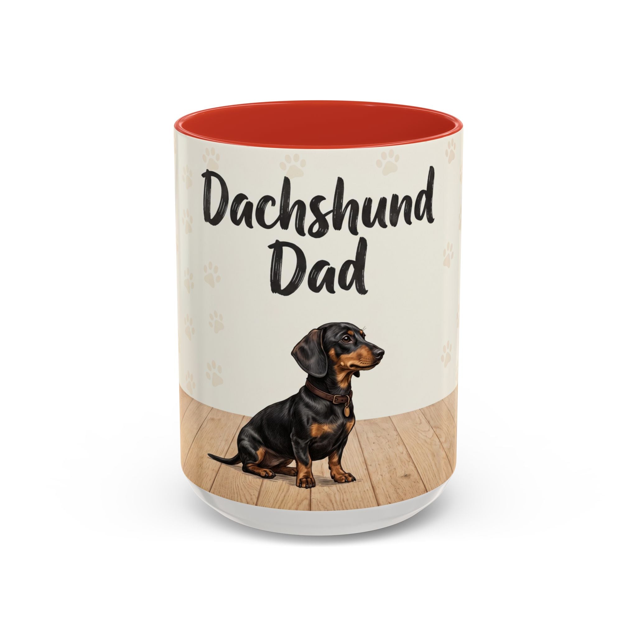 Dachshund Dad Mug | Cute Dog Dad Coffee Mug | Wiener Dog Gift for Dachshund Lovers