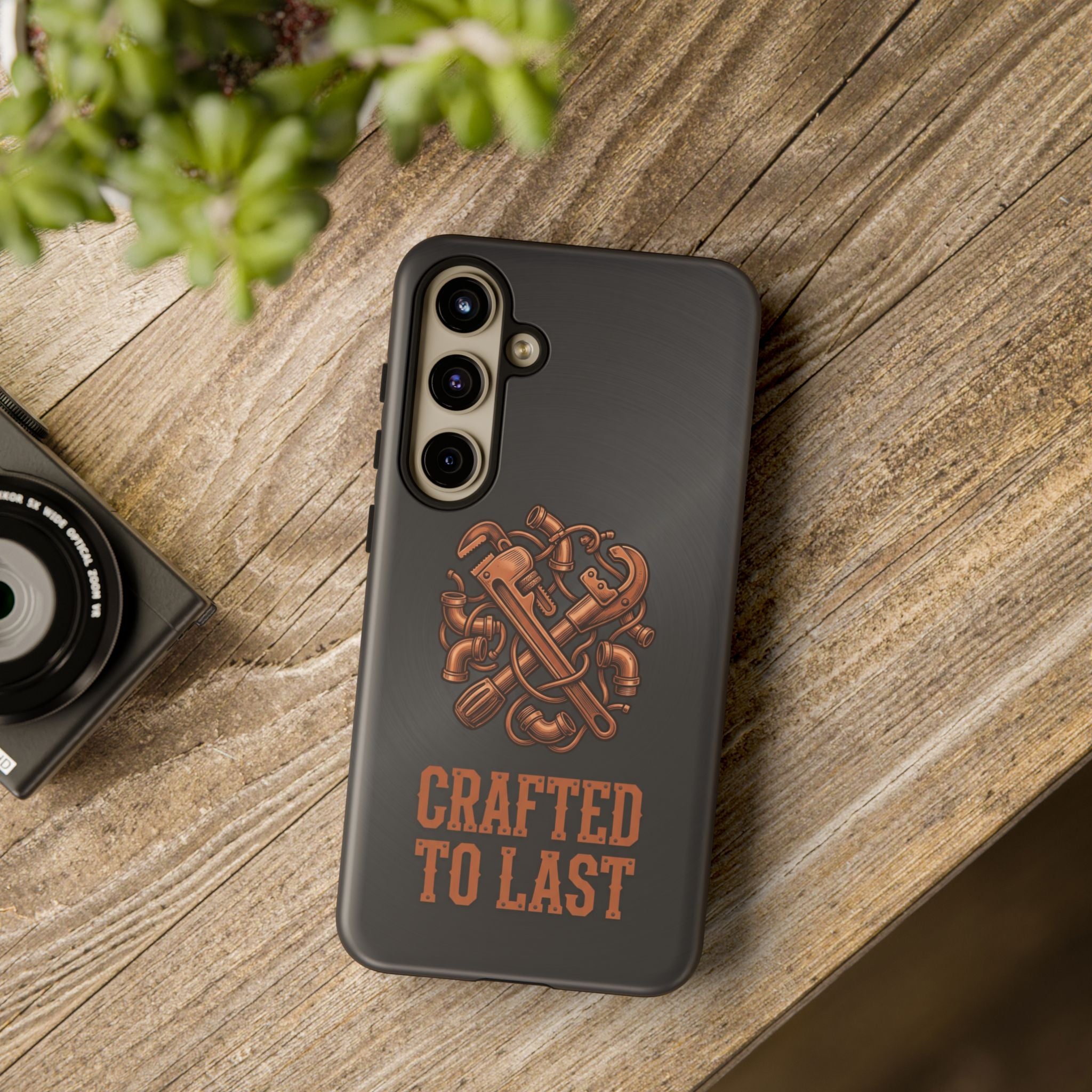 Crafted to Last Industrial Plumber Phone Case - Samsung & iPhone Series