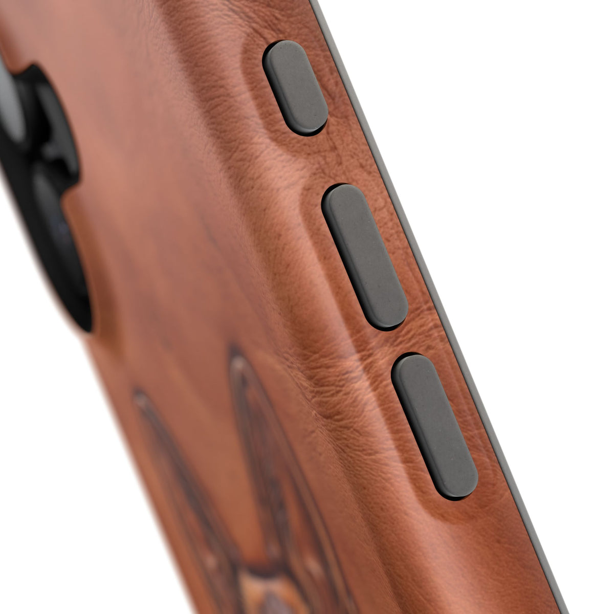 German Shepherd Phone Case | Western Tooled Art — Tough Magnetic Case with Wireless Charging
