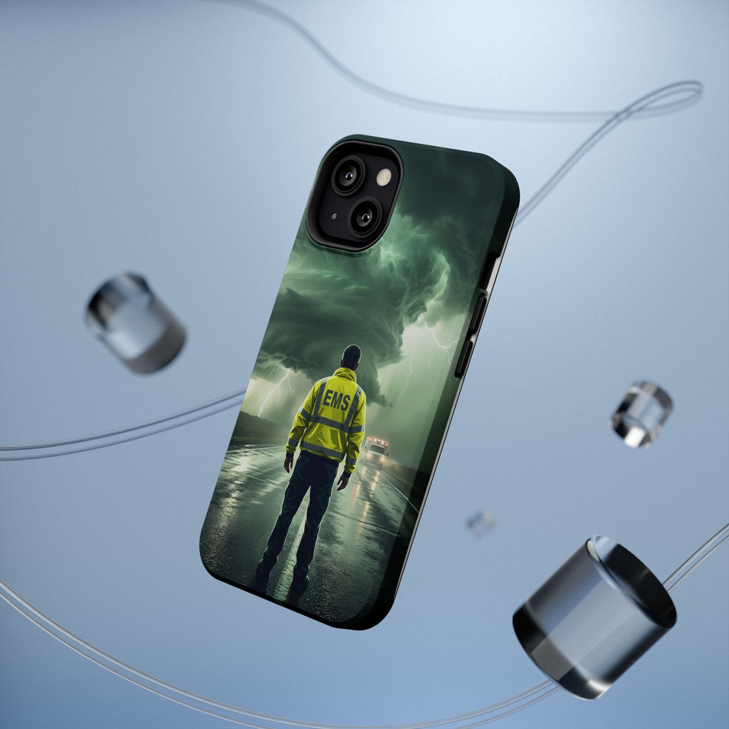 EMS Green Storm Phone Case — Magnetic Wireless Charging Cover