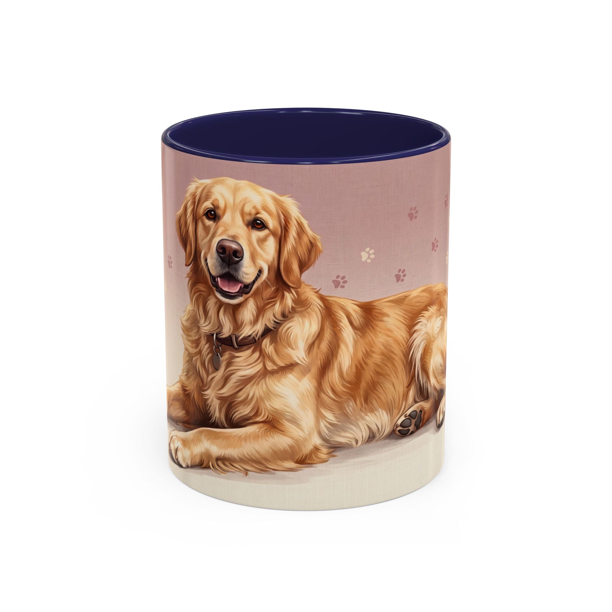 Golden Retriever Lying Down Mug | Golden Retriever Lover Gift | Cute Dog Coffee Mug