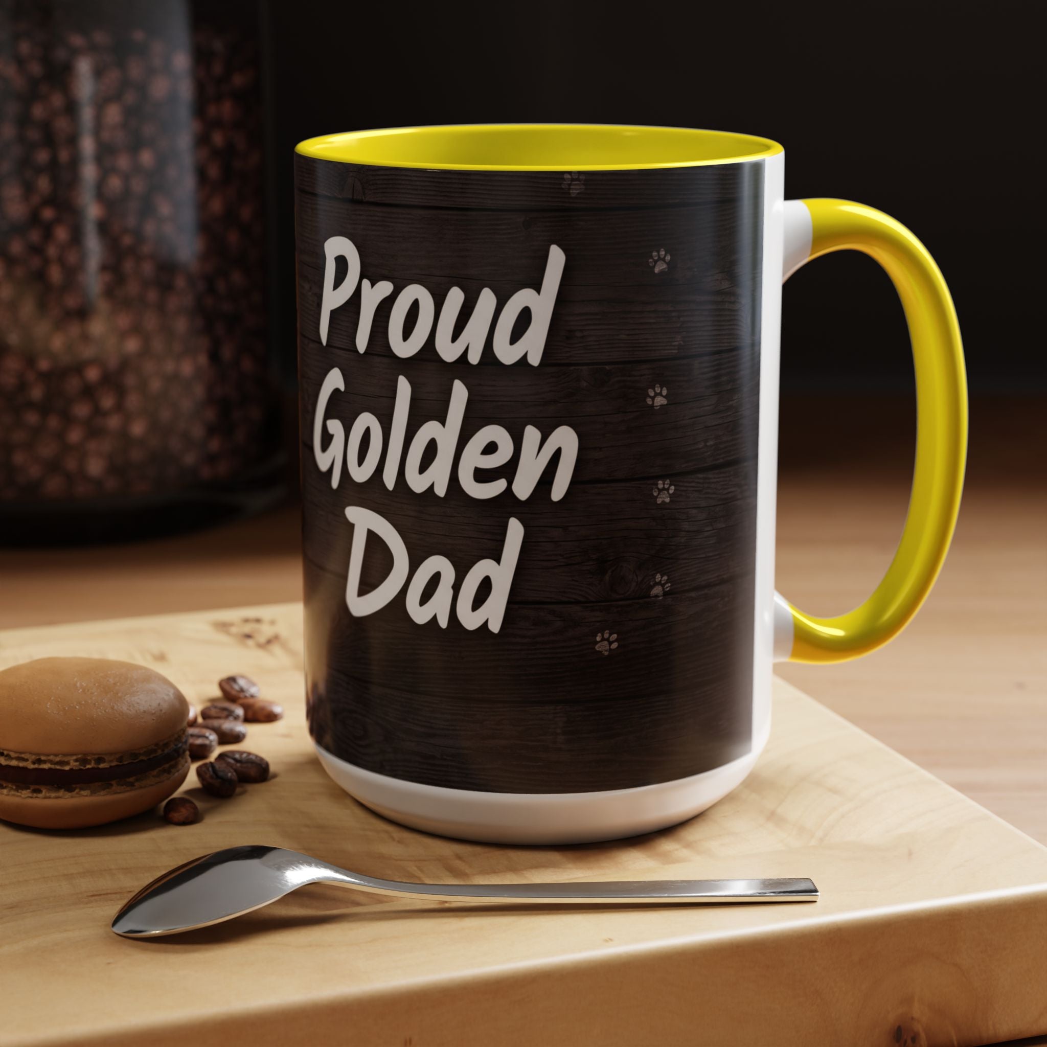Proud Golden Dad Mug | Golden Retriever Lover Gift | Dog Dad Coffee Mug