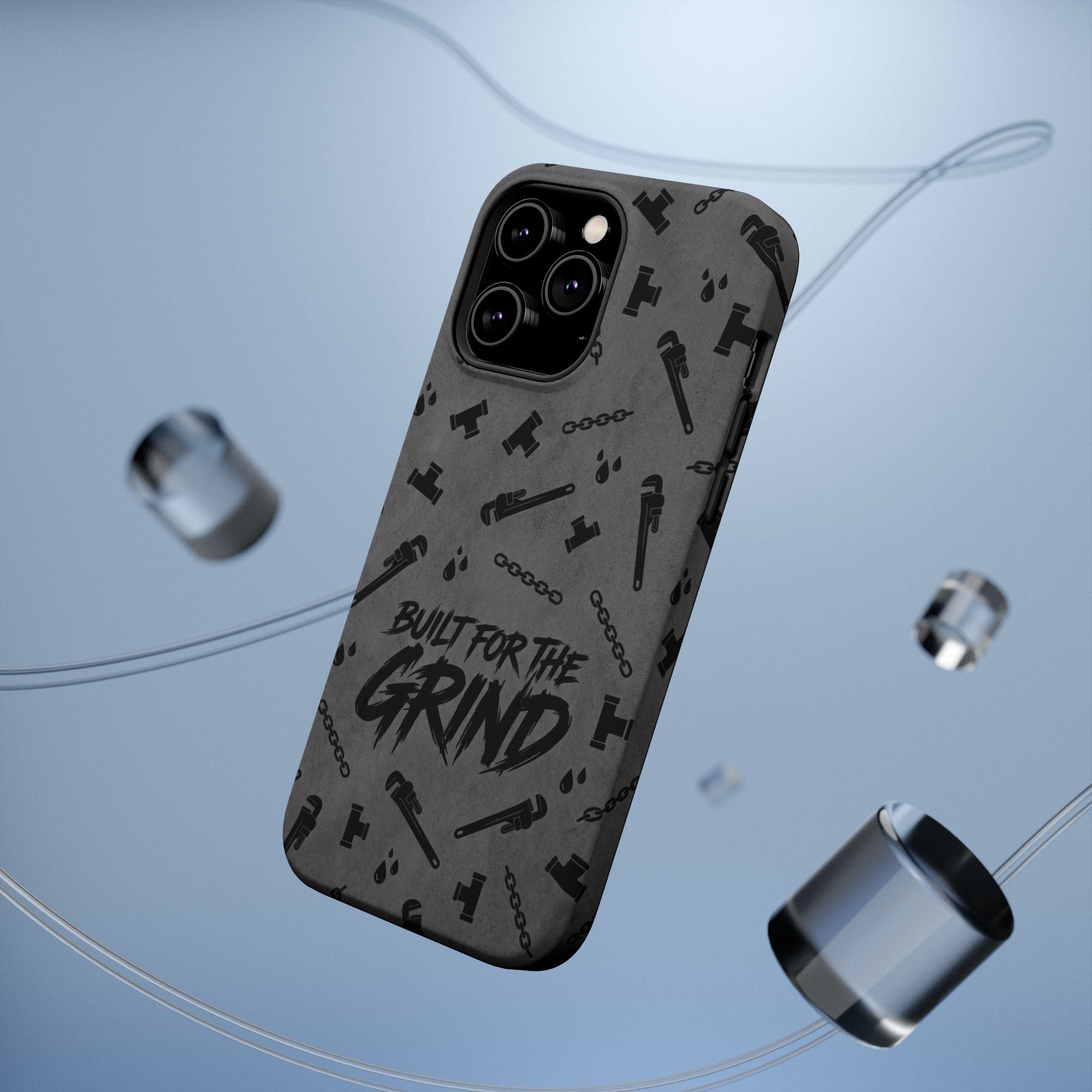 Built for the Grind Phone Case — Plumber Tools Wireless Charging Cover