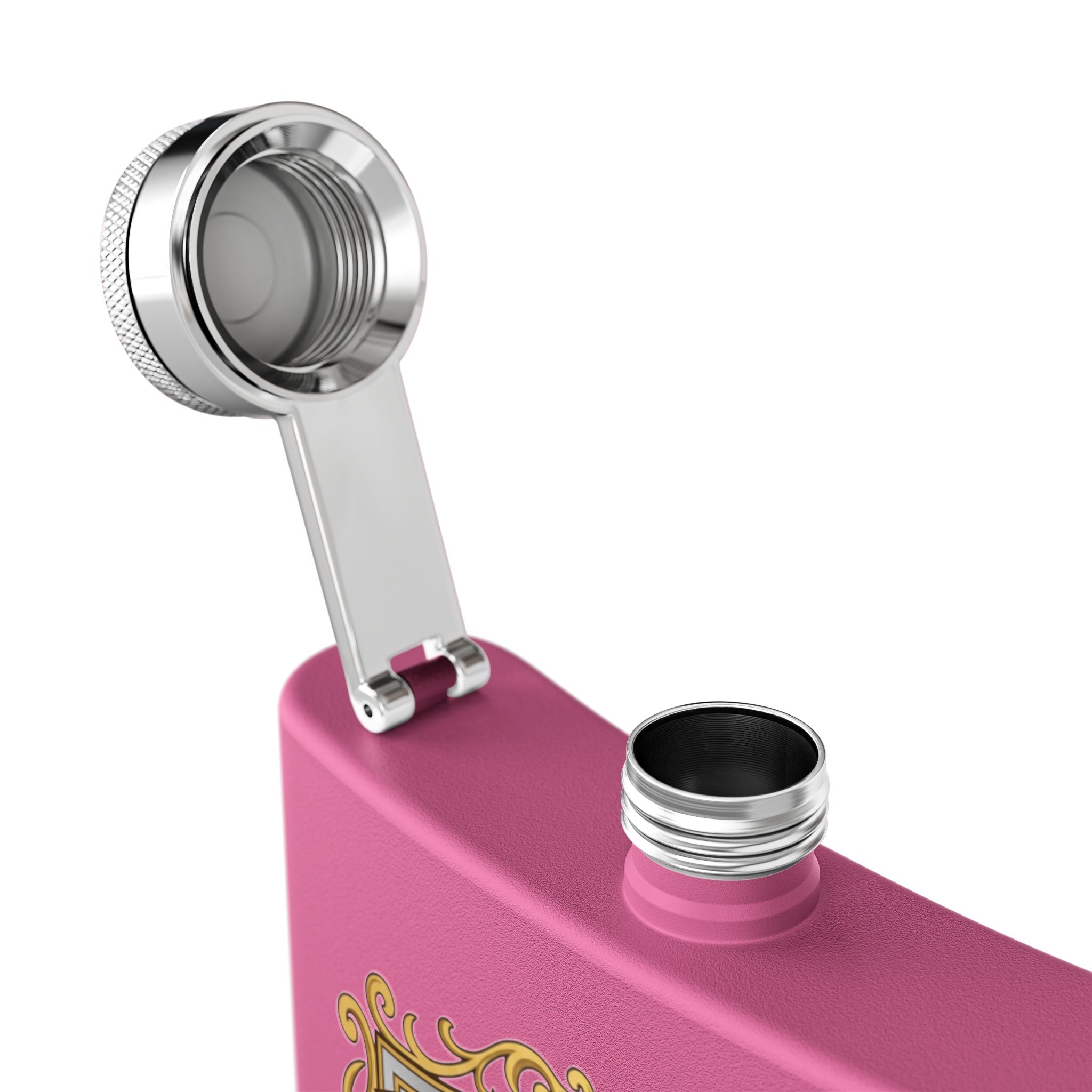 Flask — Foreman: Leads the Crew, Owns the Job" 6oz Stainless Steel Hip Flask
