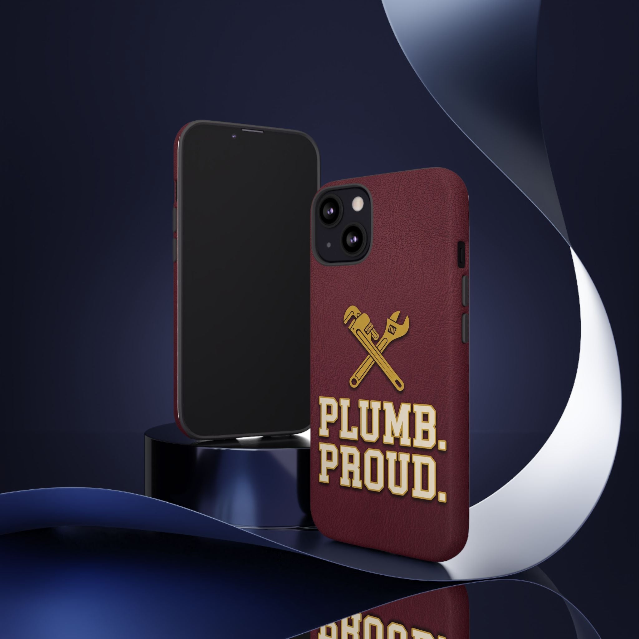 Plumb. Proud. Varsity Print Phone Case - Samsung & iPhone Series