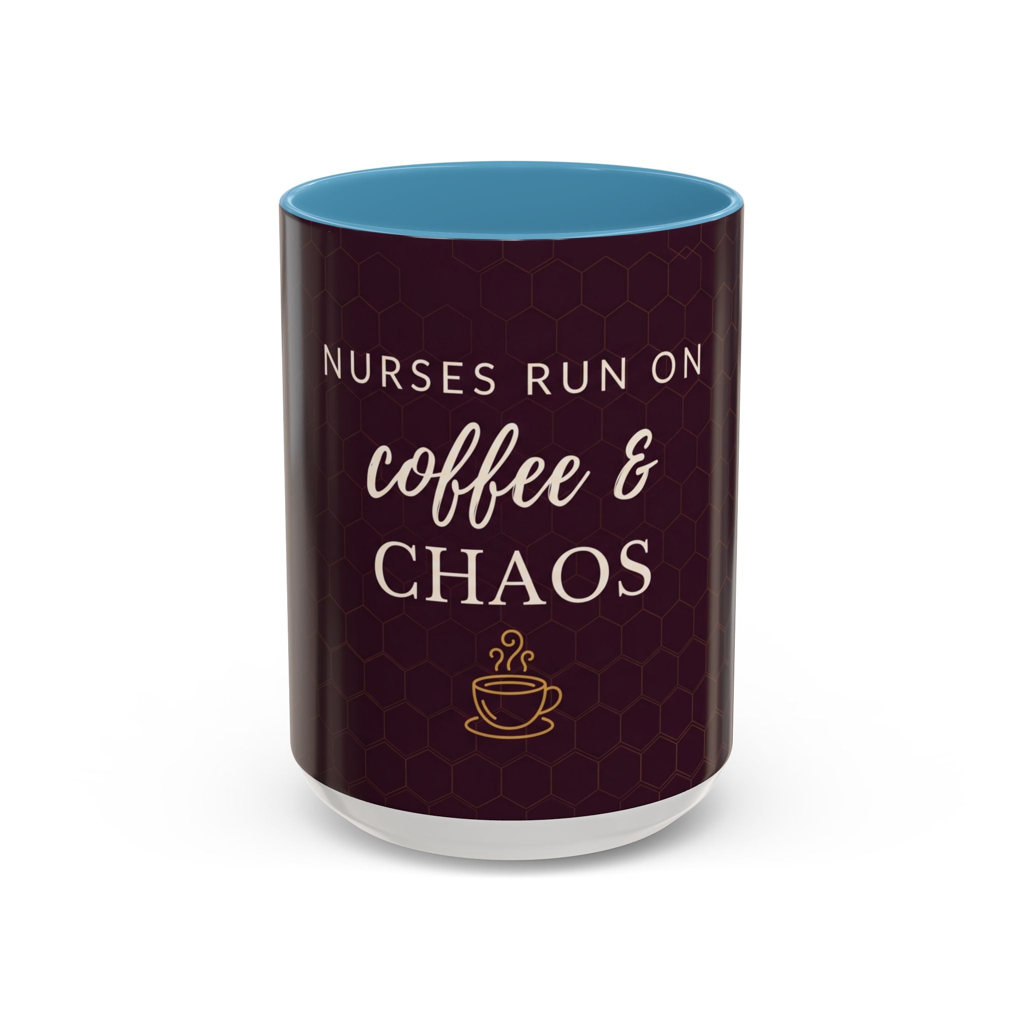 Coffee Mug for Nurses | Nurses run on coffee & chaos | Nurse Appreciation Gift | Gift for Her