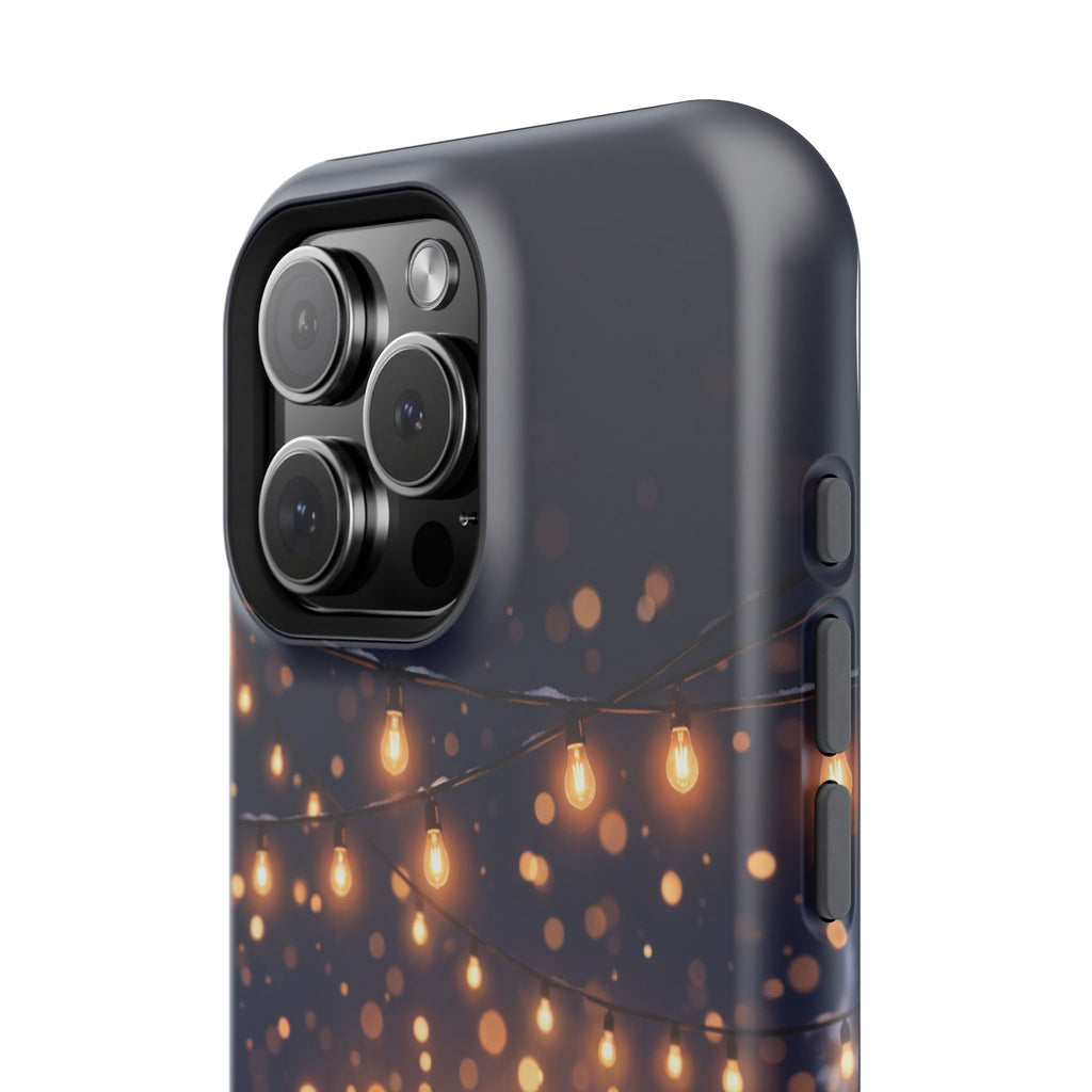 Personalized Dachshund Golden Sparks Phone Case — Wireless Charging Cover