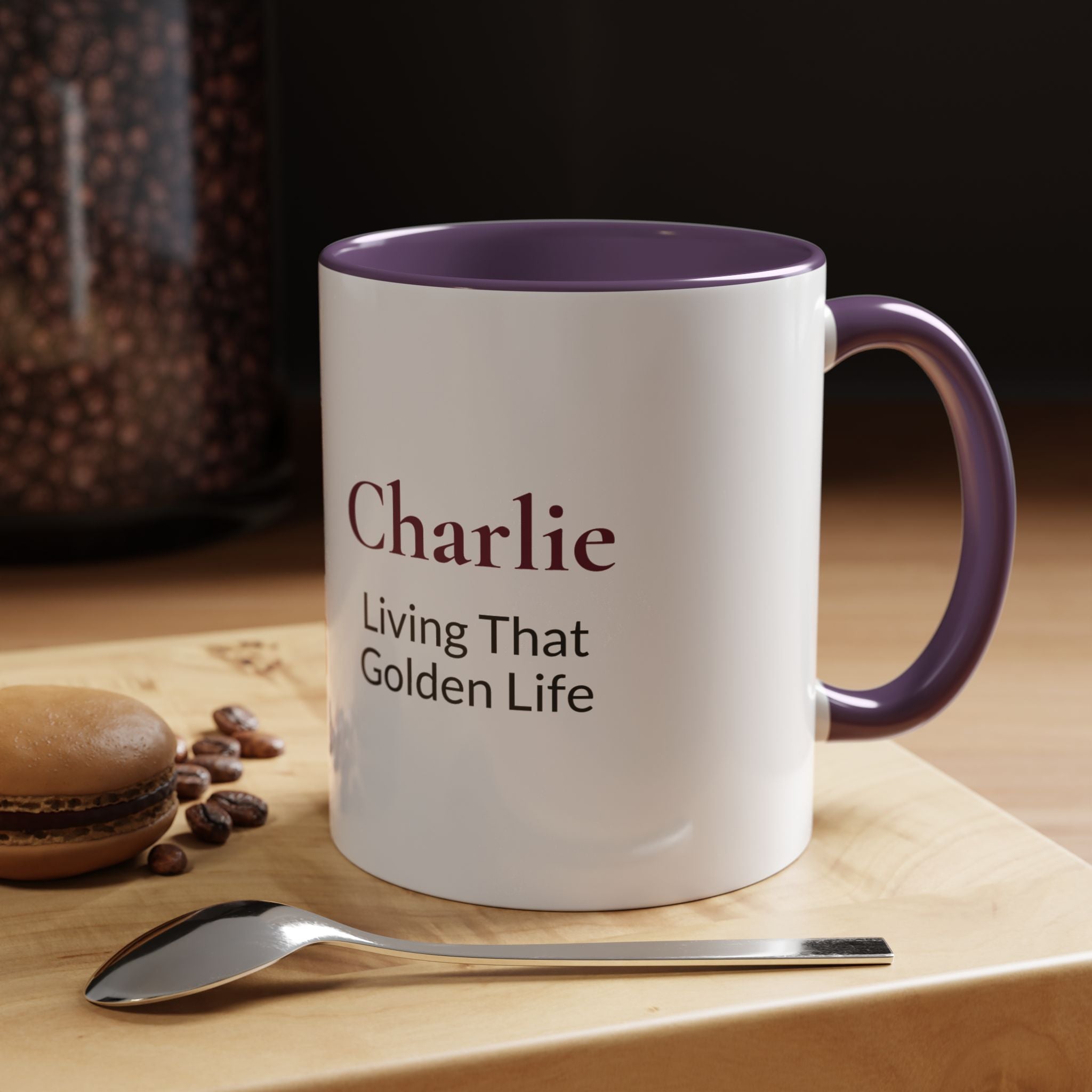 Personalized Golden Retriever Mug | Custom Name & Message Dog Lover Coffee Mug
