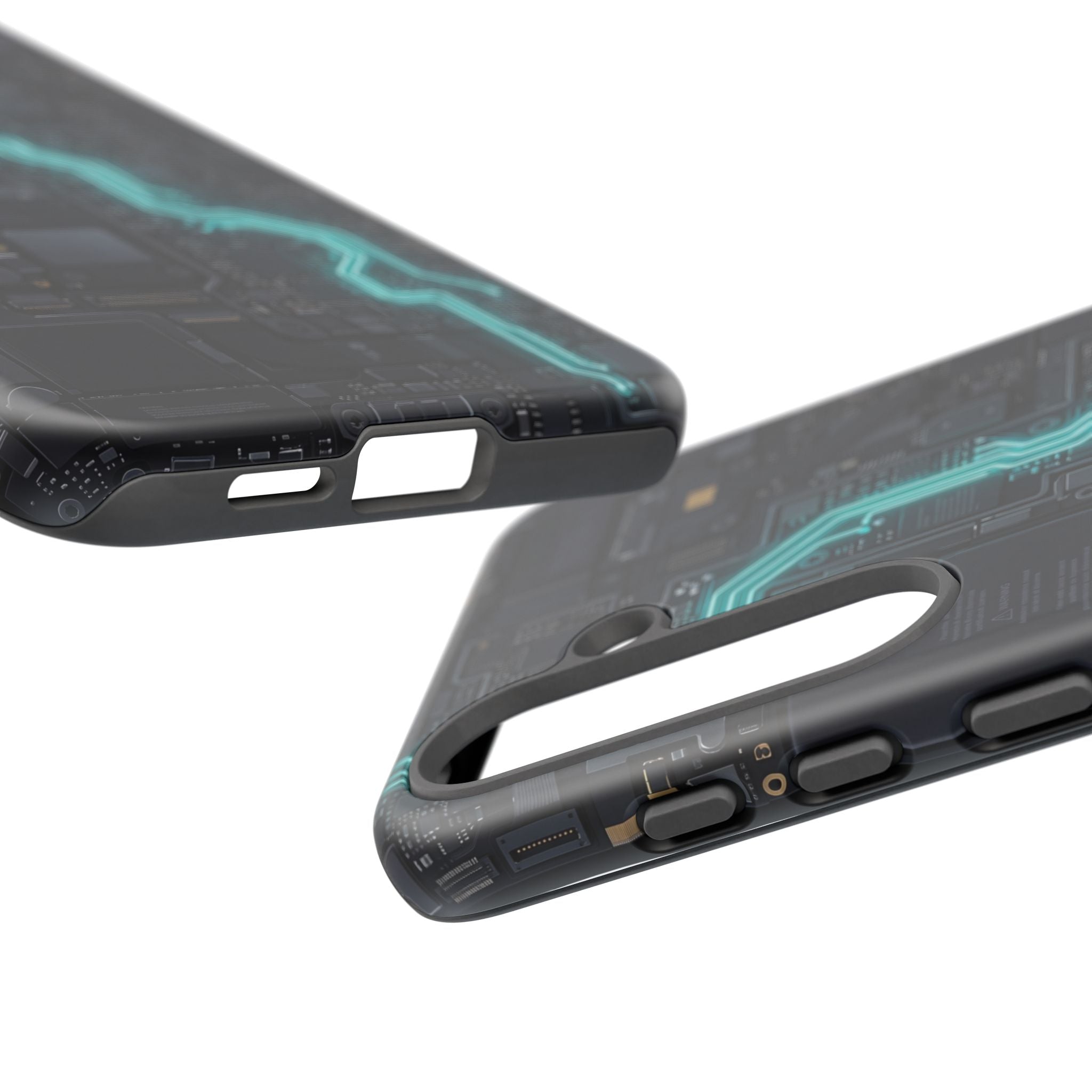 Electrician Cyan Circuit Phone Case - Samsung & iPhone Series