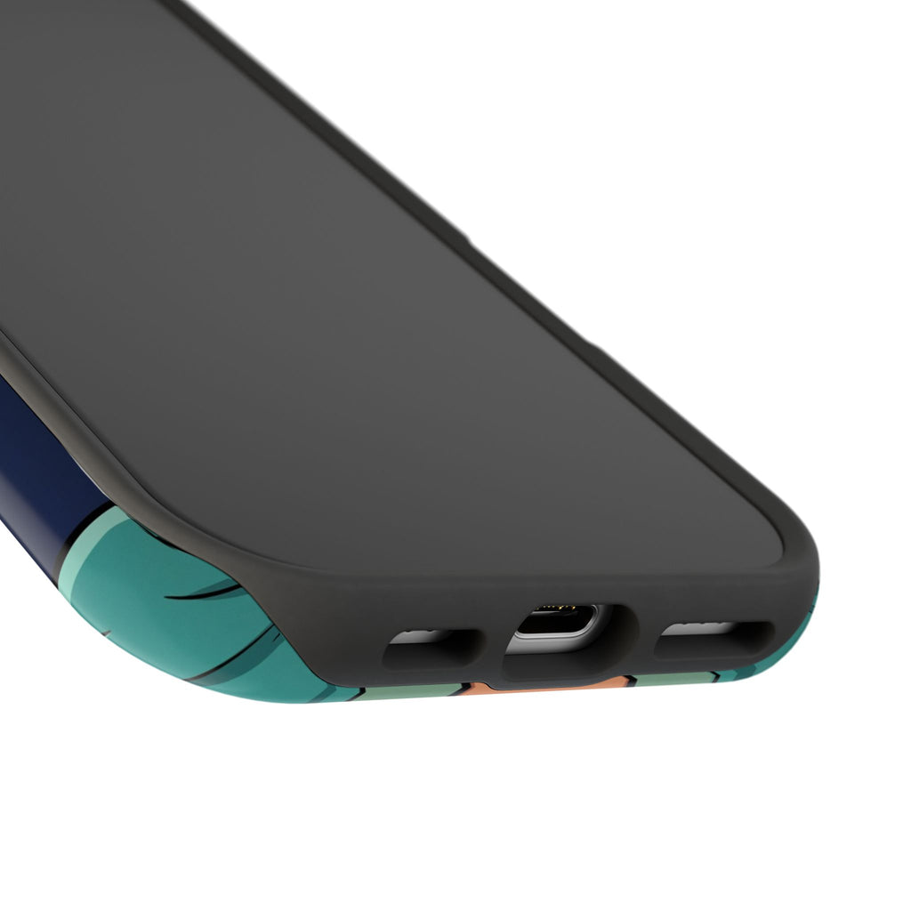 Bold Nurse Portrait Phone Case — Magnetic Wireless Charging Cover
