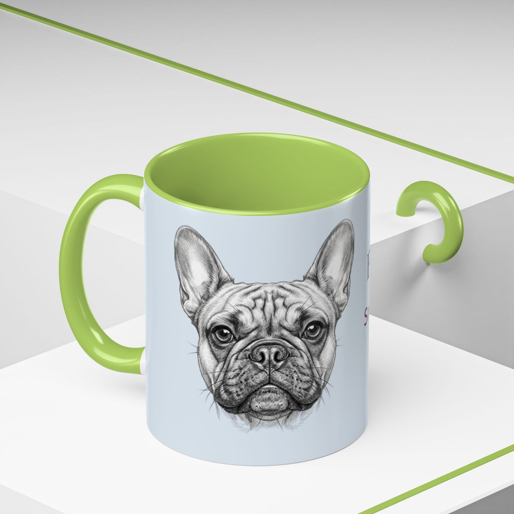 Personalized Frenchie Mug | Custom Name Mug | French Bulldog Gift | Frenchie Lover Coffee Cup