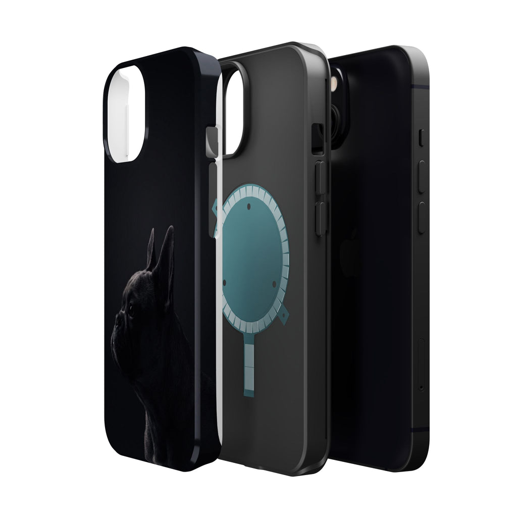 French Bulldog Phone Case — Impact-Resistant Wireless Charging Cover