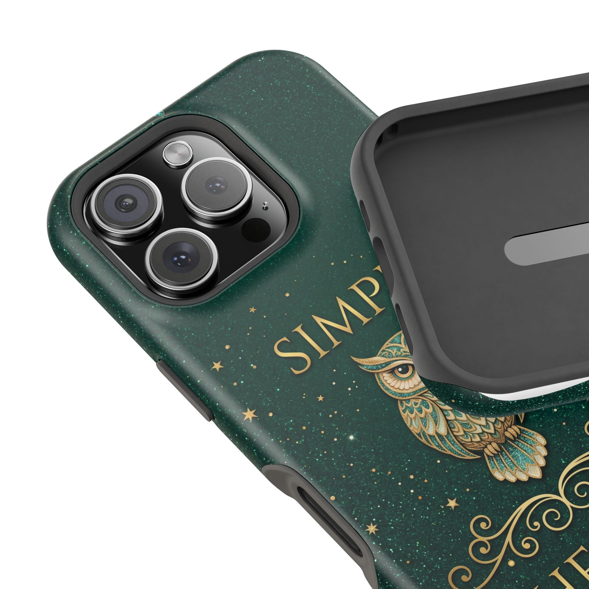 Simply The Best Wise Owl Phone Case — Wireless Charging Cover
