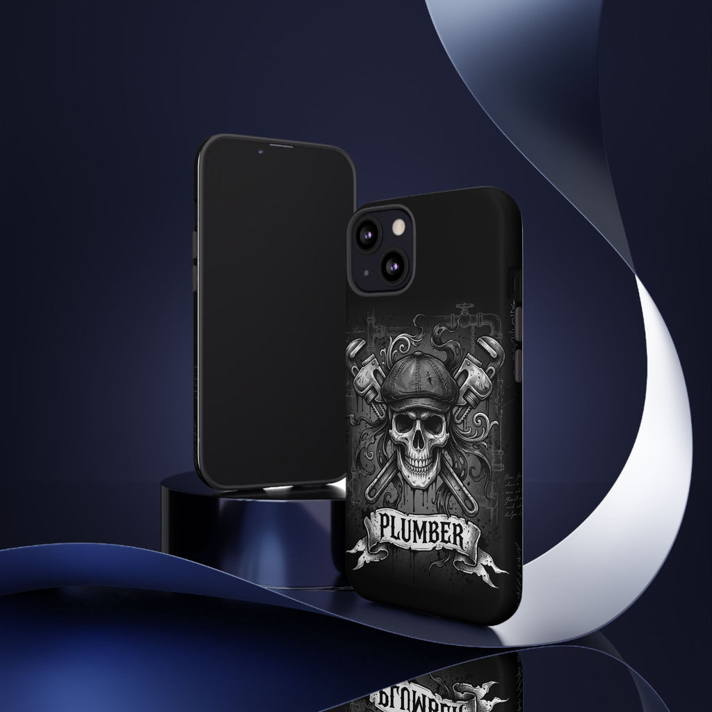 Gothic Skull Plumber Phone Case - Samsung & iPhone Series