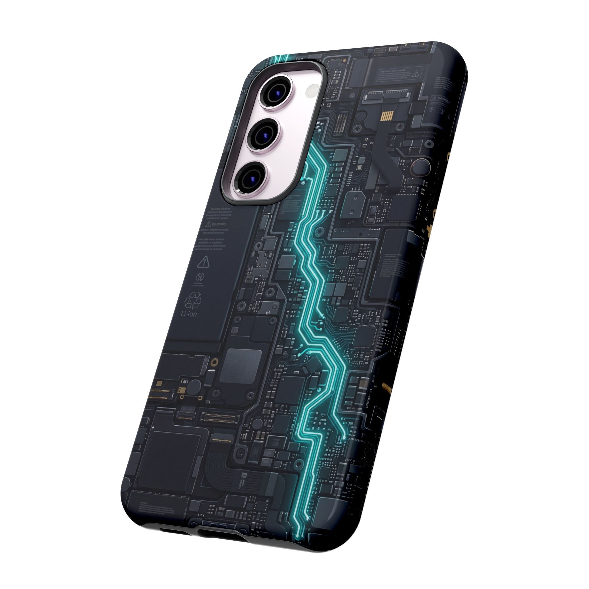 Electrician Cyan Circuit Phone Case - Samsung & iPhone Series
