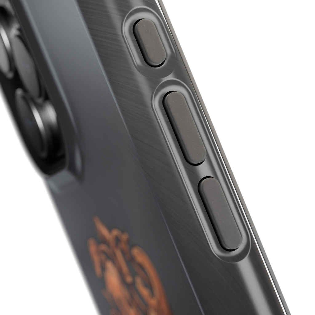 Crafted to Last Phone Case — Crossed Wrenches Wireless Charging Cover