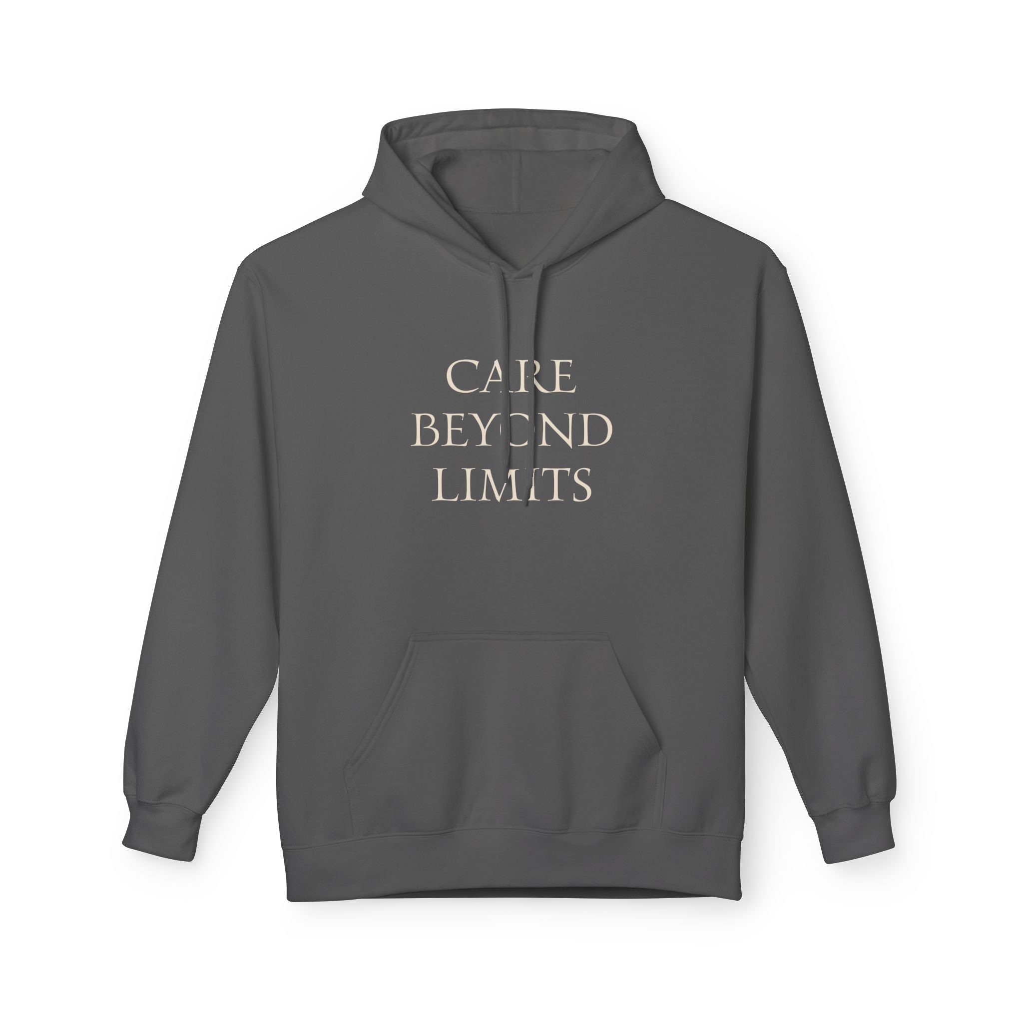 Nurse Hoodie |  Cozy Inspirational "Care Beyond Limits"
