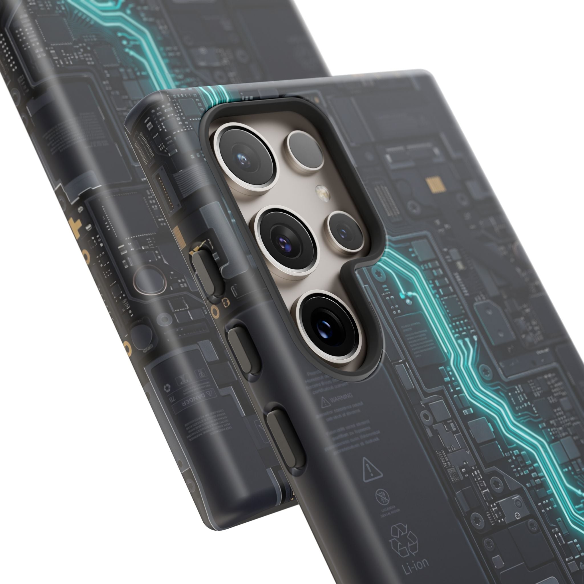 Electrician Cyan Circuit Phone Case - Samsung & iPhone Series