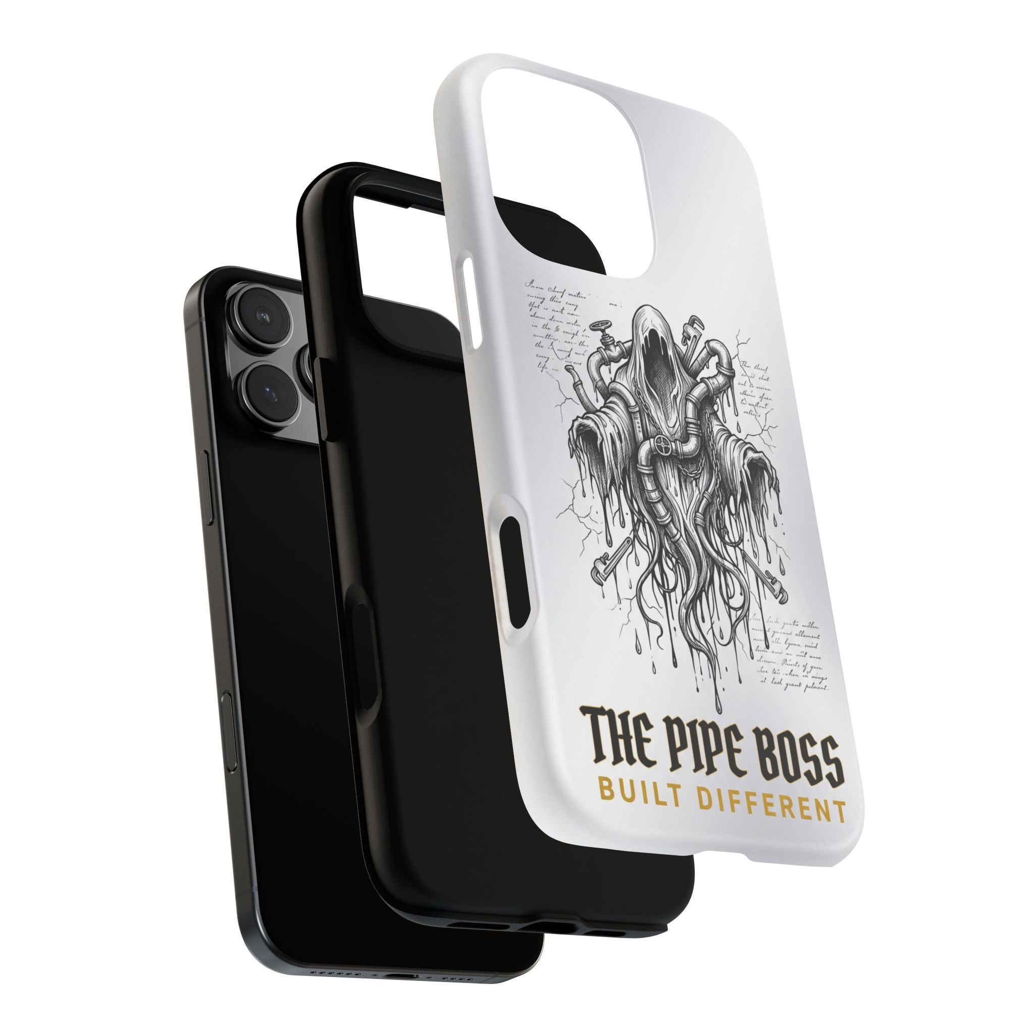 The Pipe Boss Gothic Plumber Phone Case - Samsung & iPhone Series